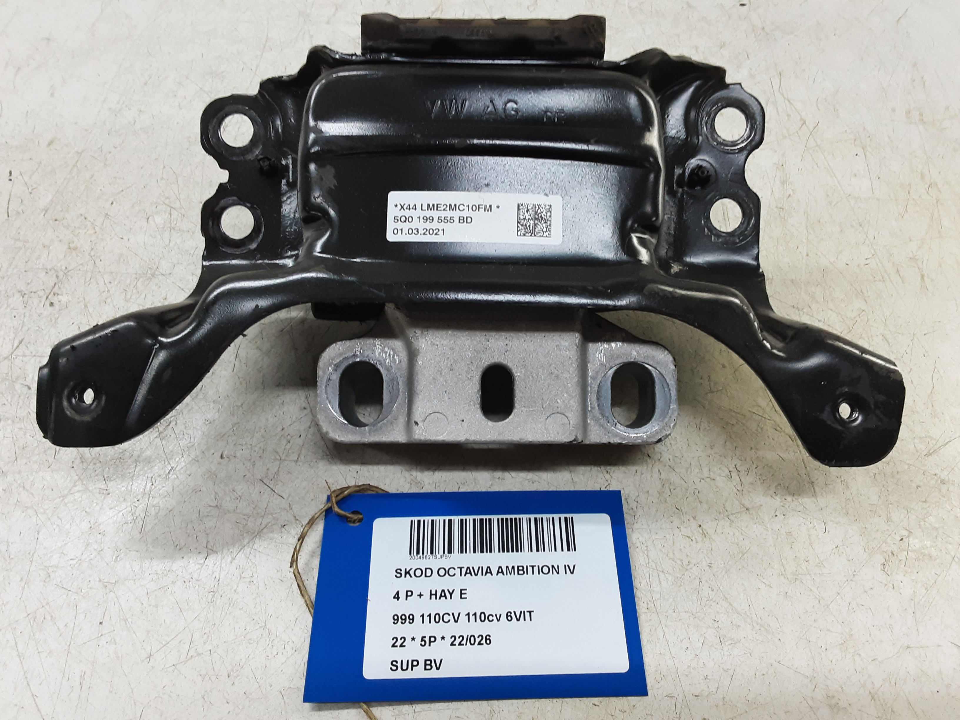 VERSNELLINGSBAKSTEUN Skoda OCTAVIA (NX) 6/20+