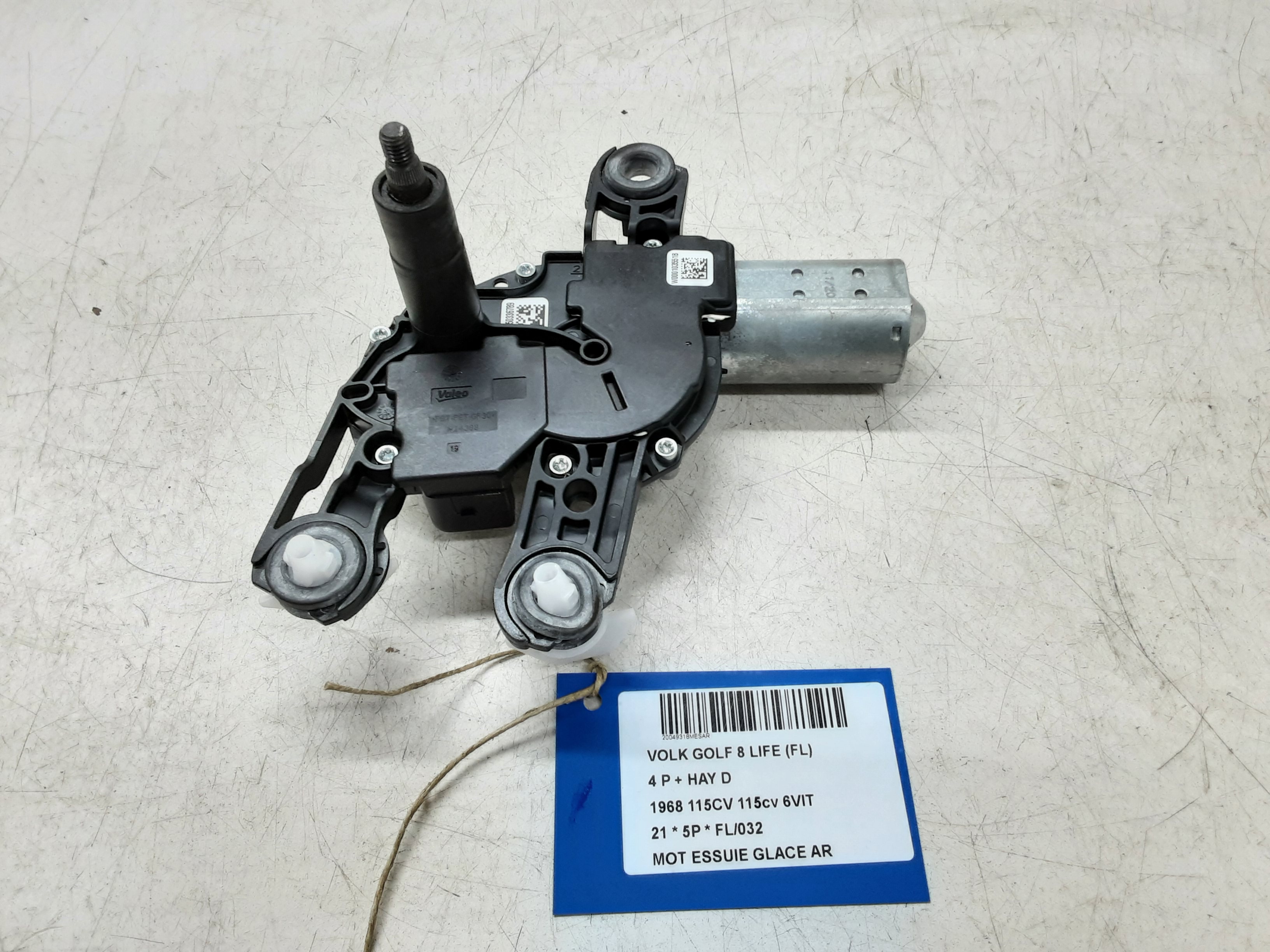 RUITENWISSERMOTOR ACHTER Vw GOLF VIII 2/20+