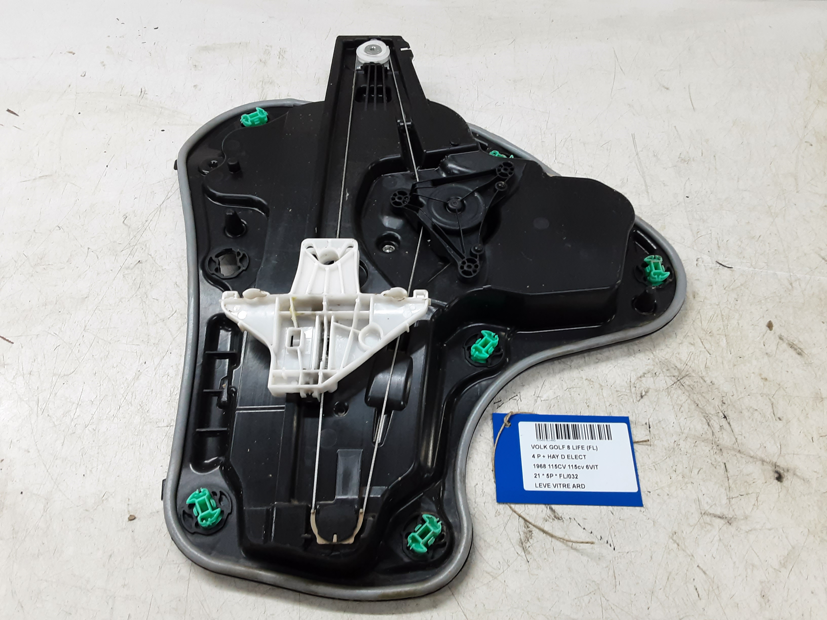 RUITMECHANISME ACHTER RECHTS Vw GOLF VIII 2/20+