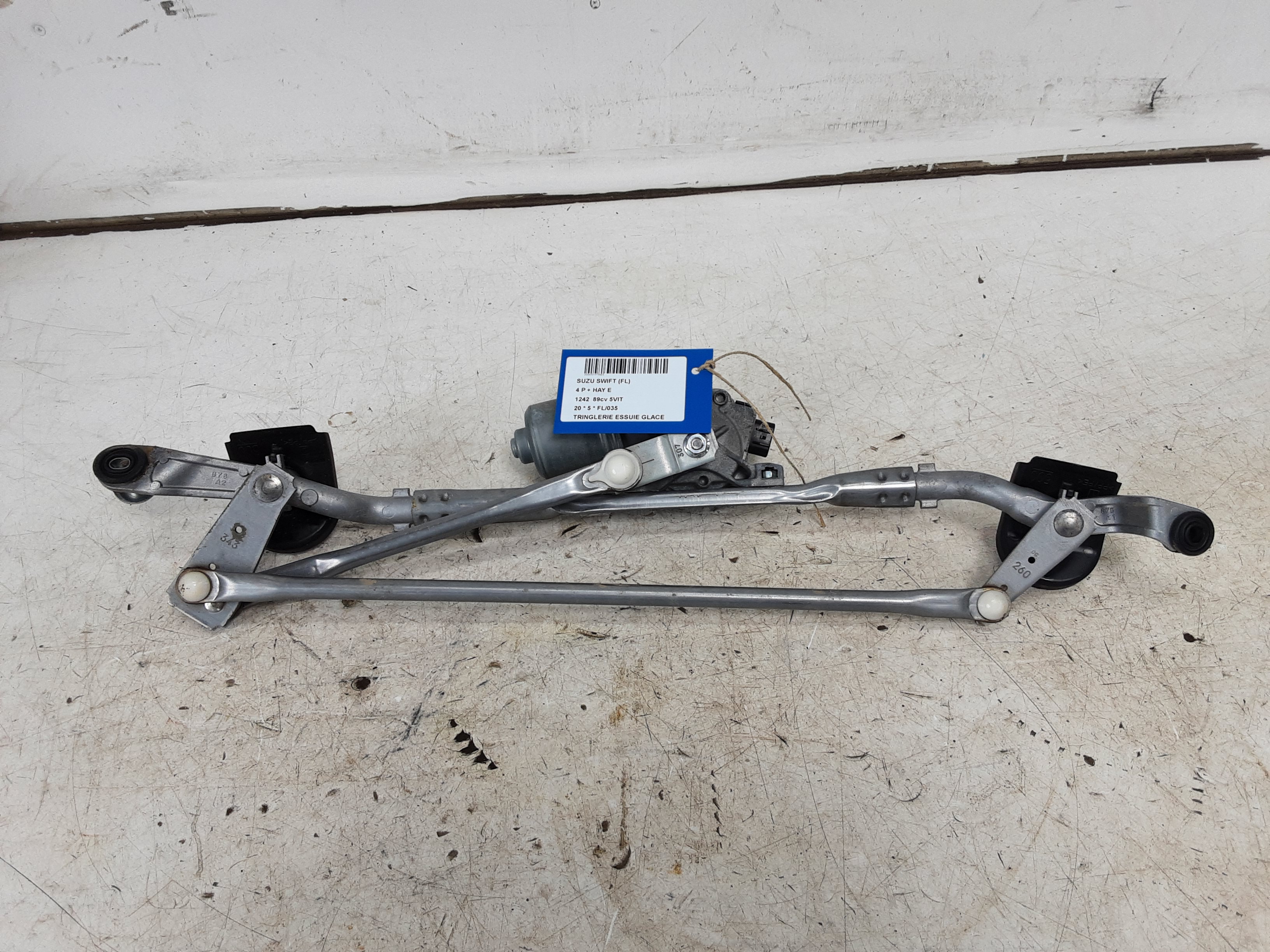 RUITENWISSER MECHANISME Suzuki SWIFT 4/17+
