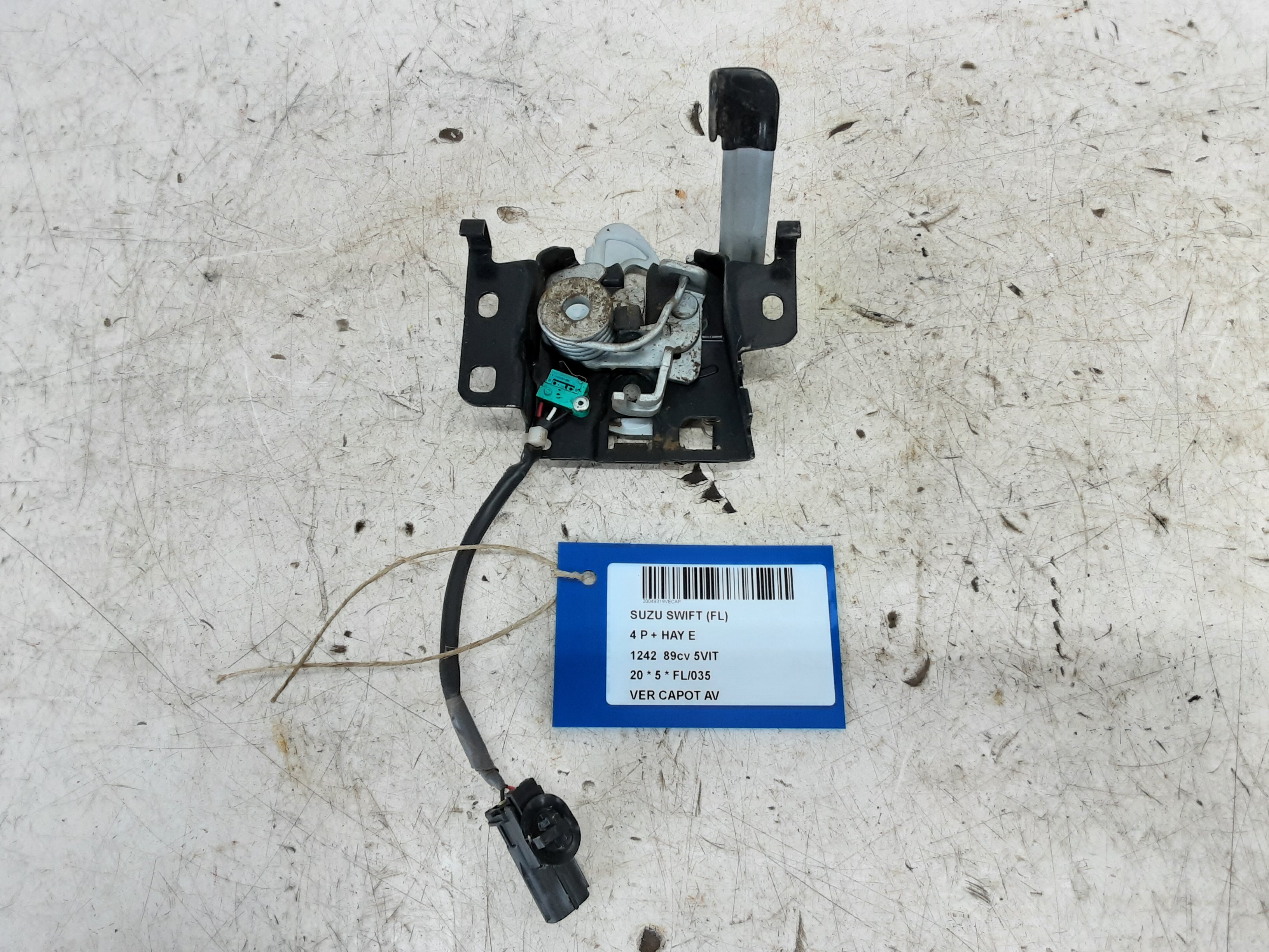 DRUKVEER MOTORKAP Suzuki SWIFT 4/17+