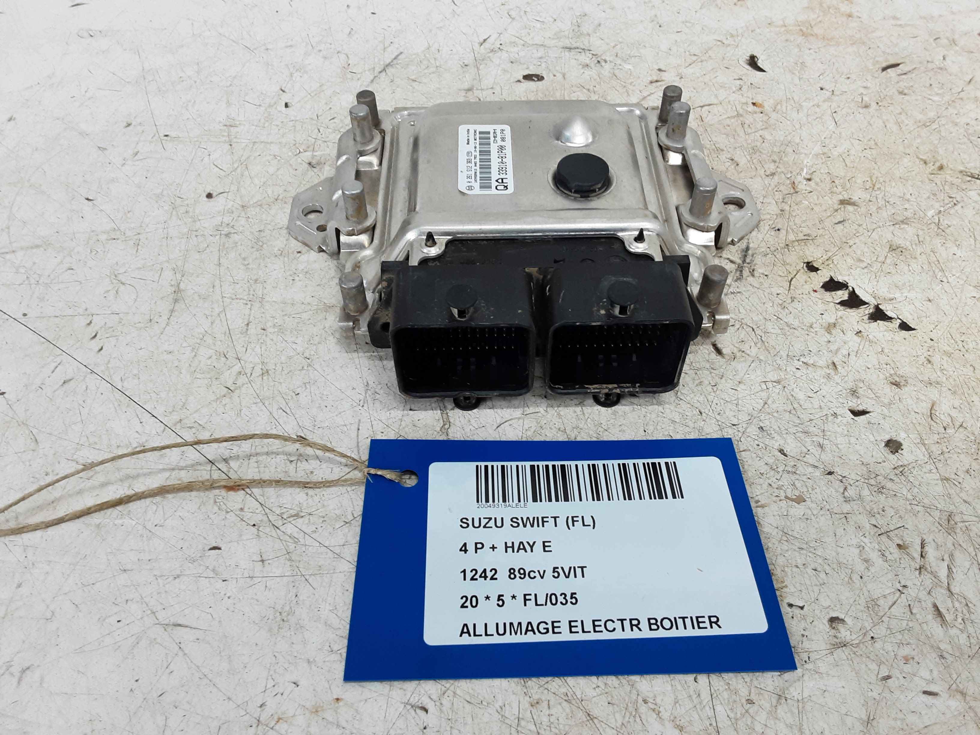 BOITIER D&#039;ALLUMAGE ELECTRONIQUE Suzuki SWIFT 4/17+