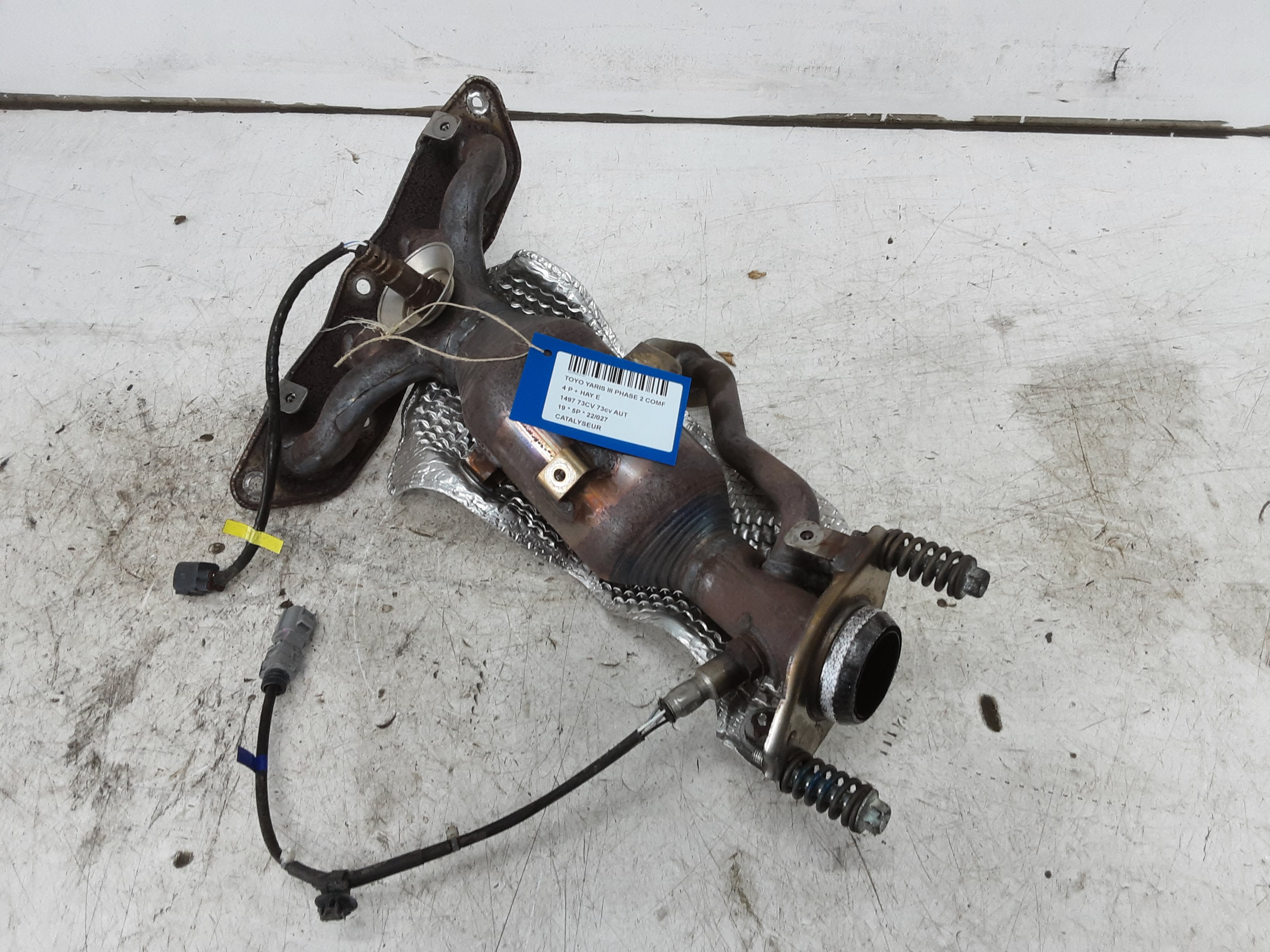 KATALYSATOR Toyota YARIS (5) 9/14 - 2/20 KATALYSATOR Toyota YARIS (5) 9/14 - 2/20