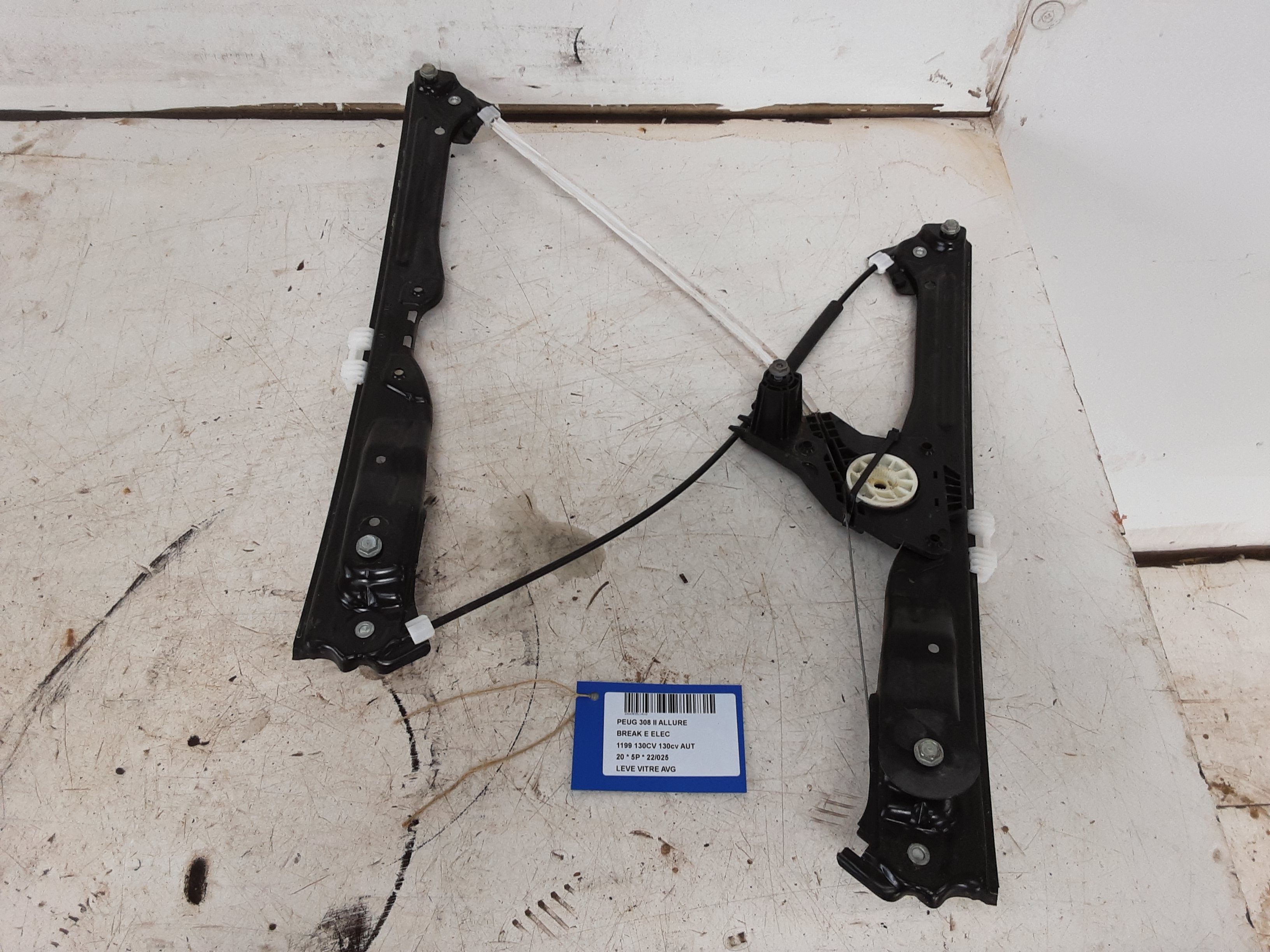 RUITMECHANISME VOOR LINKS Peugeot 308 (2) 9/13-6/17