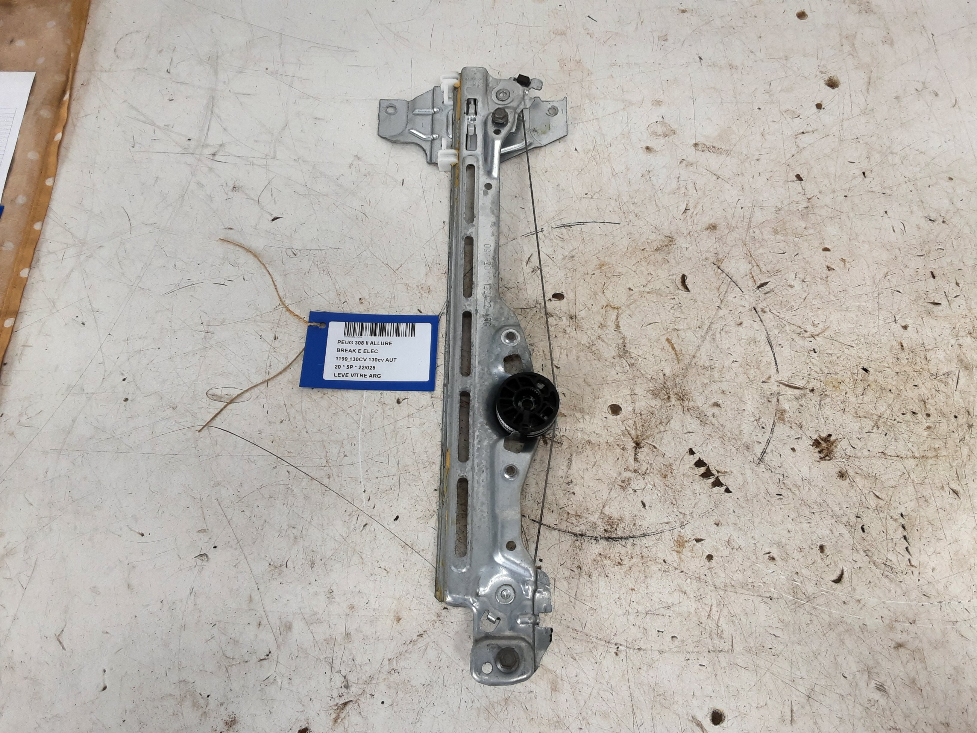 RUITMECHANISME ACHTER LINKS Peugeot 308 (2) 9/13-6/17