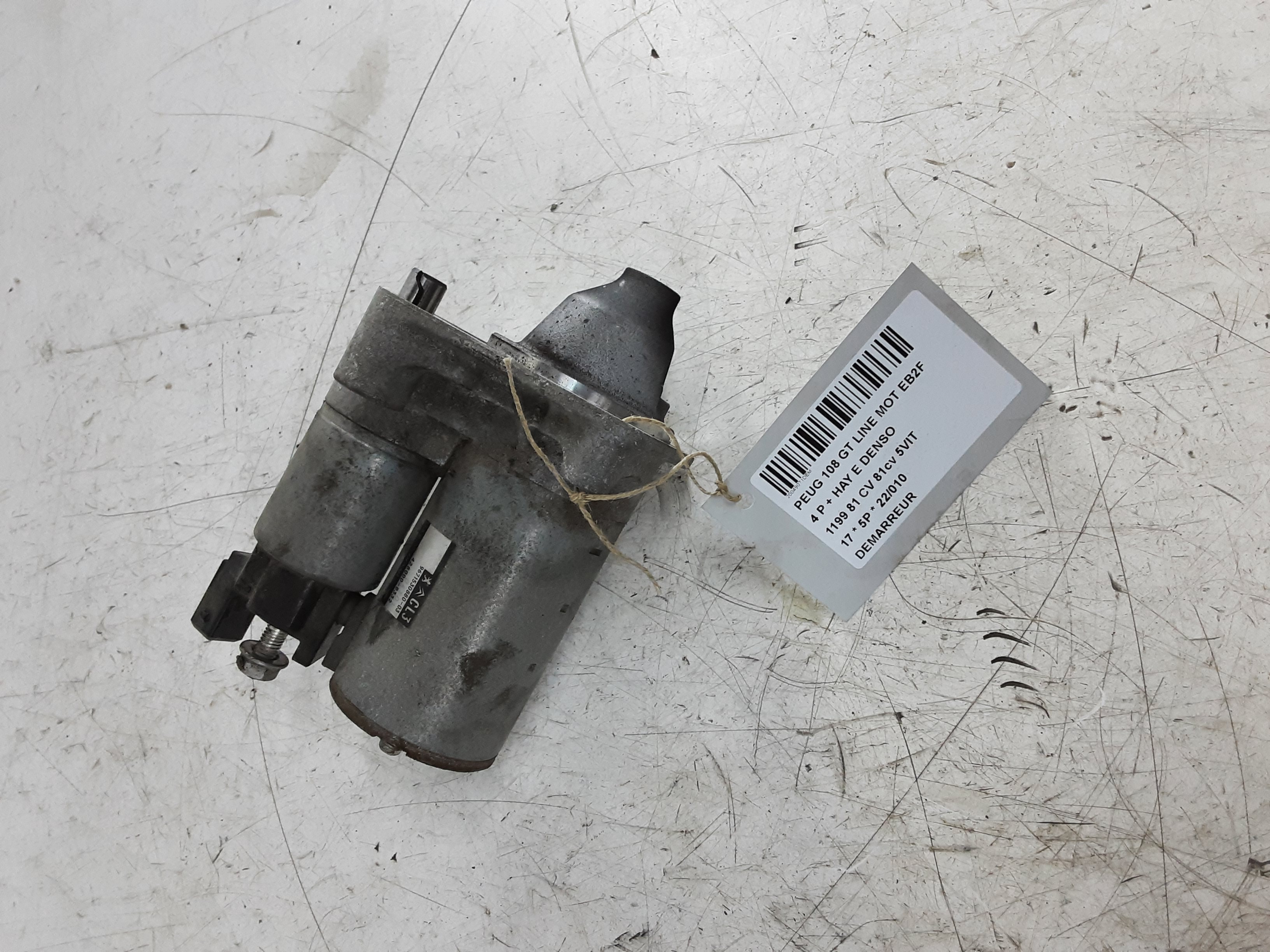 STARTMOTOR Peugeot 108 5/14+