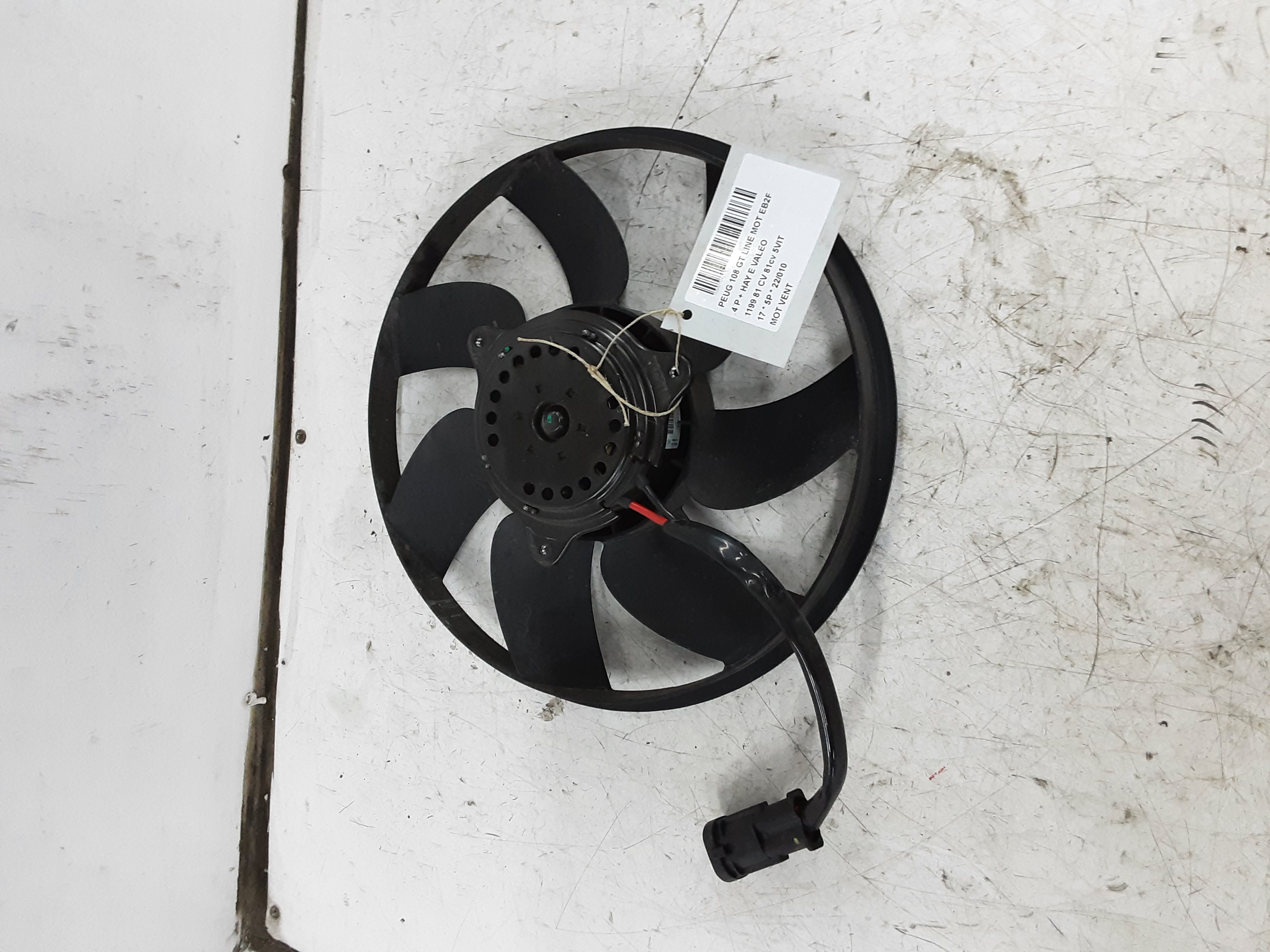 KACHEL VENTILATORMOTOR Peugeot 108 5/14+