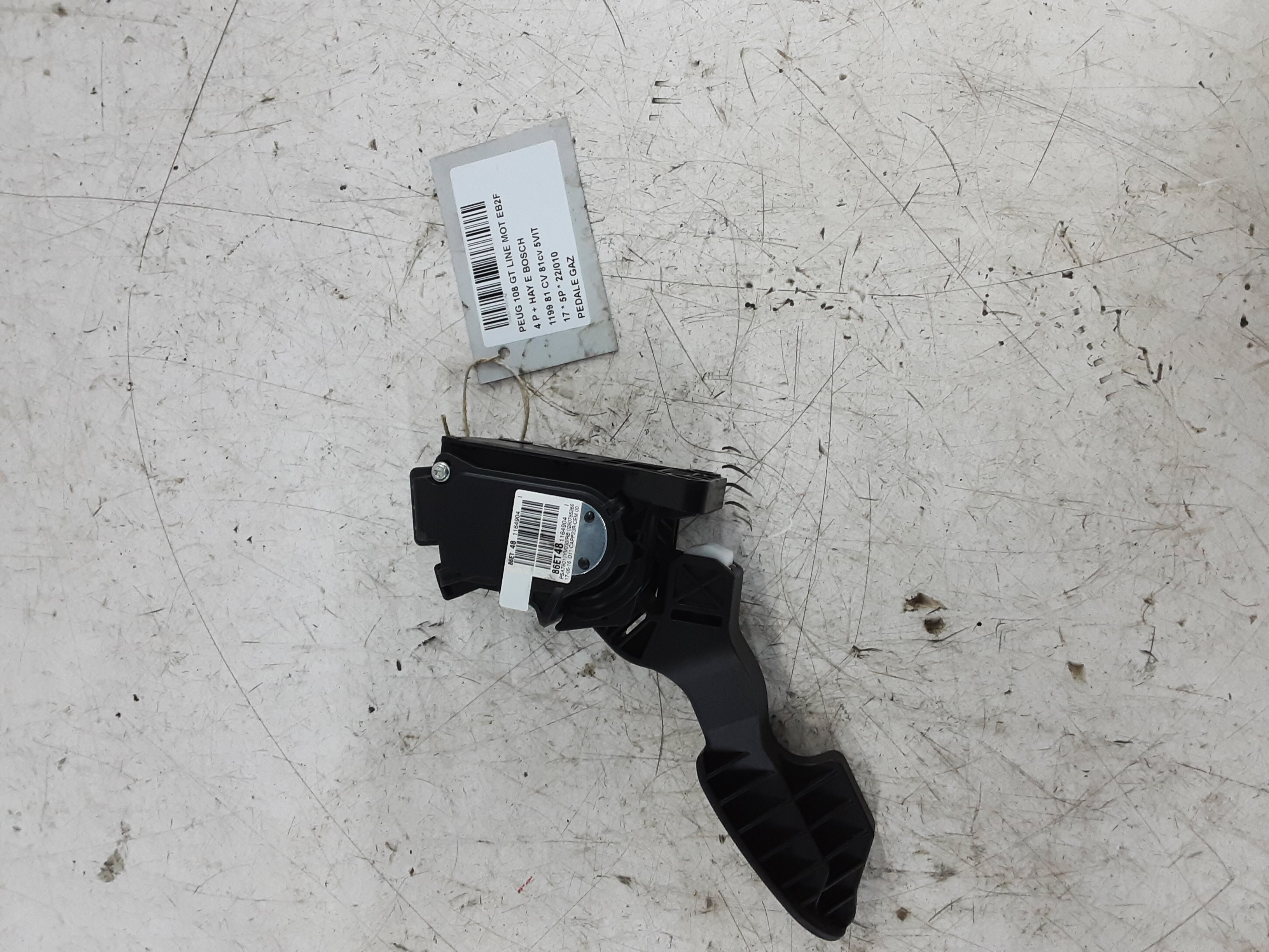 GASPEDAAL Peugeot 108 5/14+