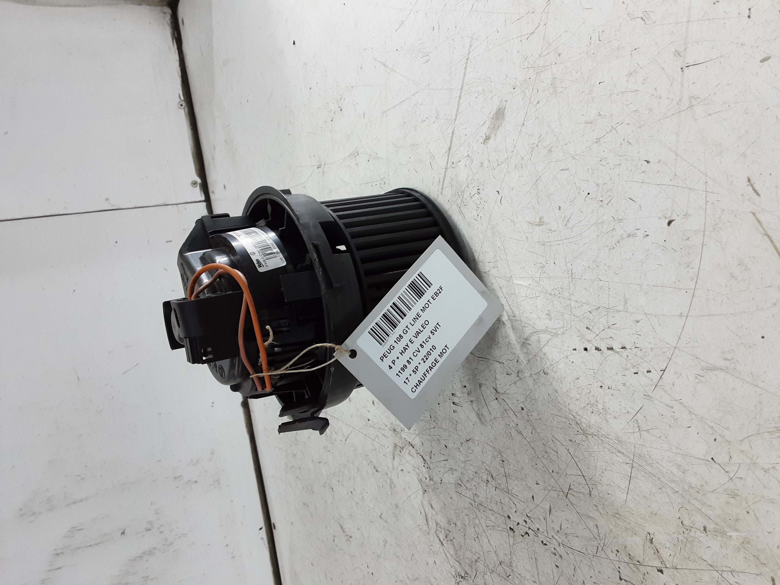 MOT VERWARMING Peugeot 108 5/14+