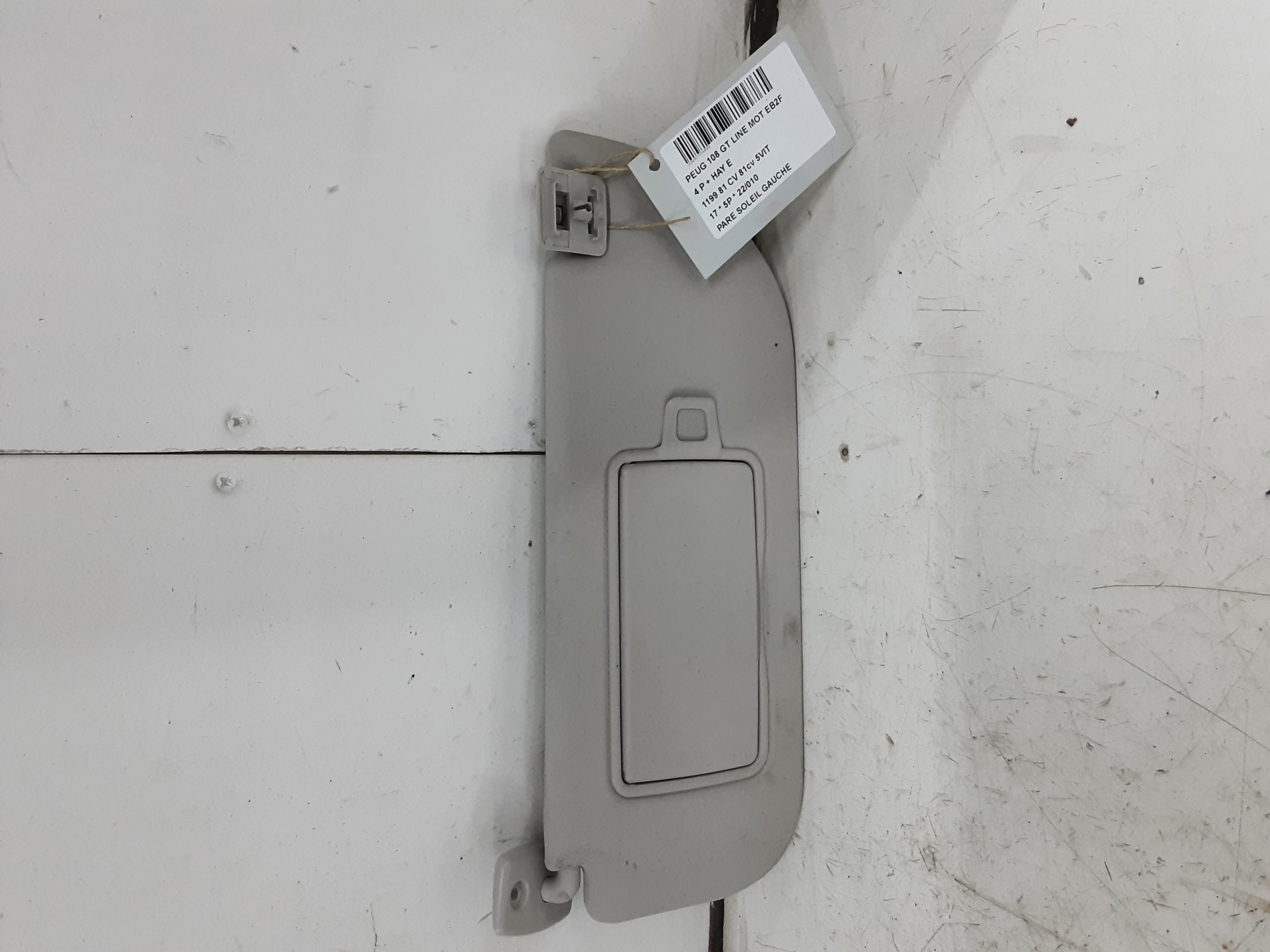 SONNENBLENDE LINKS Peugeot 108 5/14+