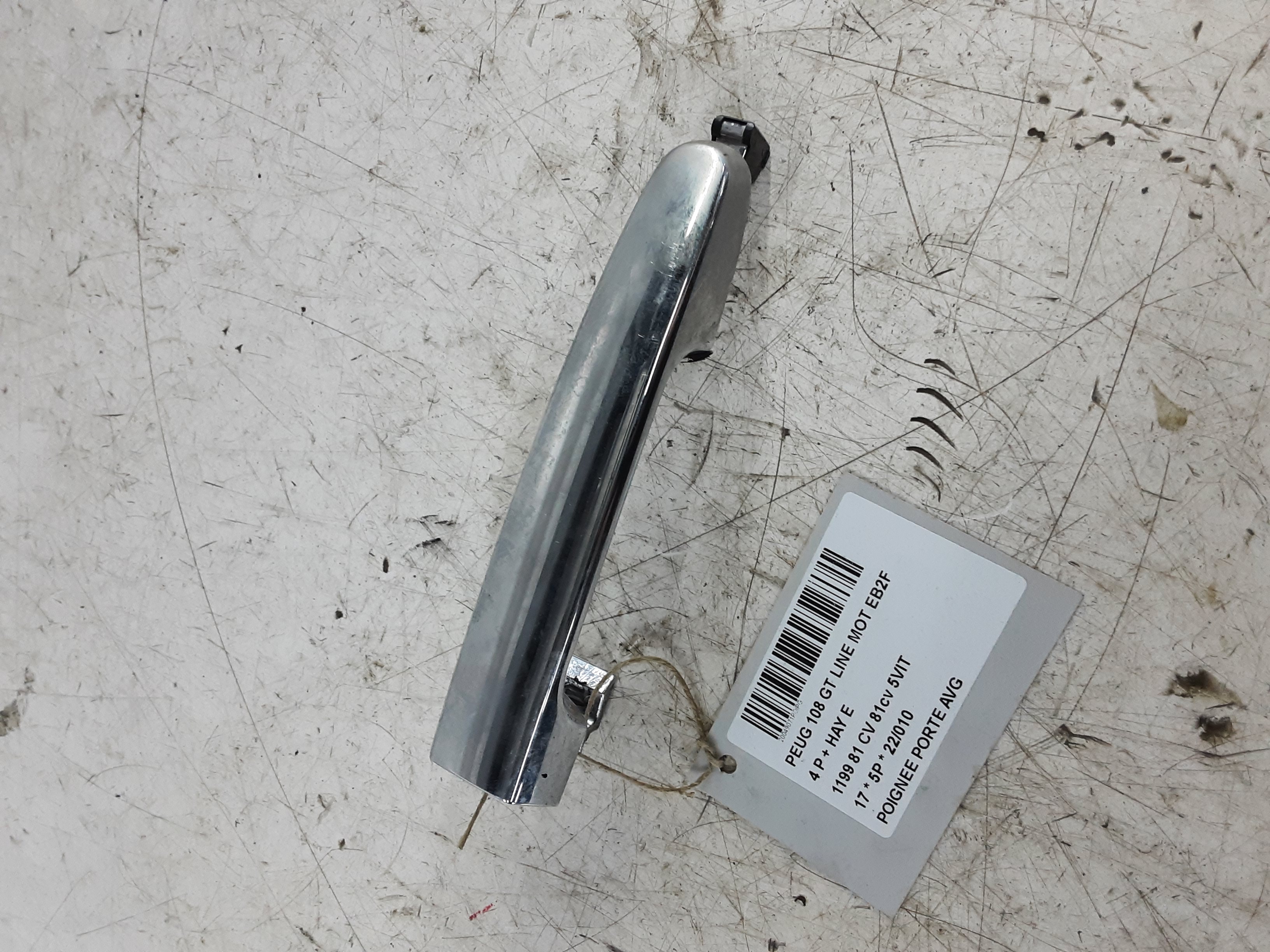 DEURGREEP VOOR LINKS Peugeot 108 5/14+