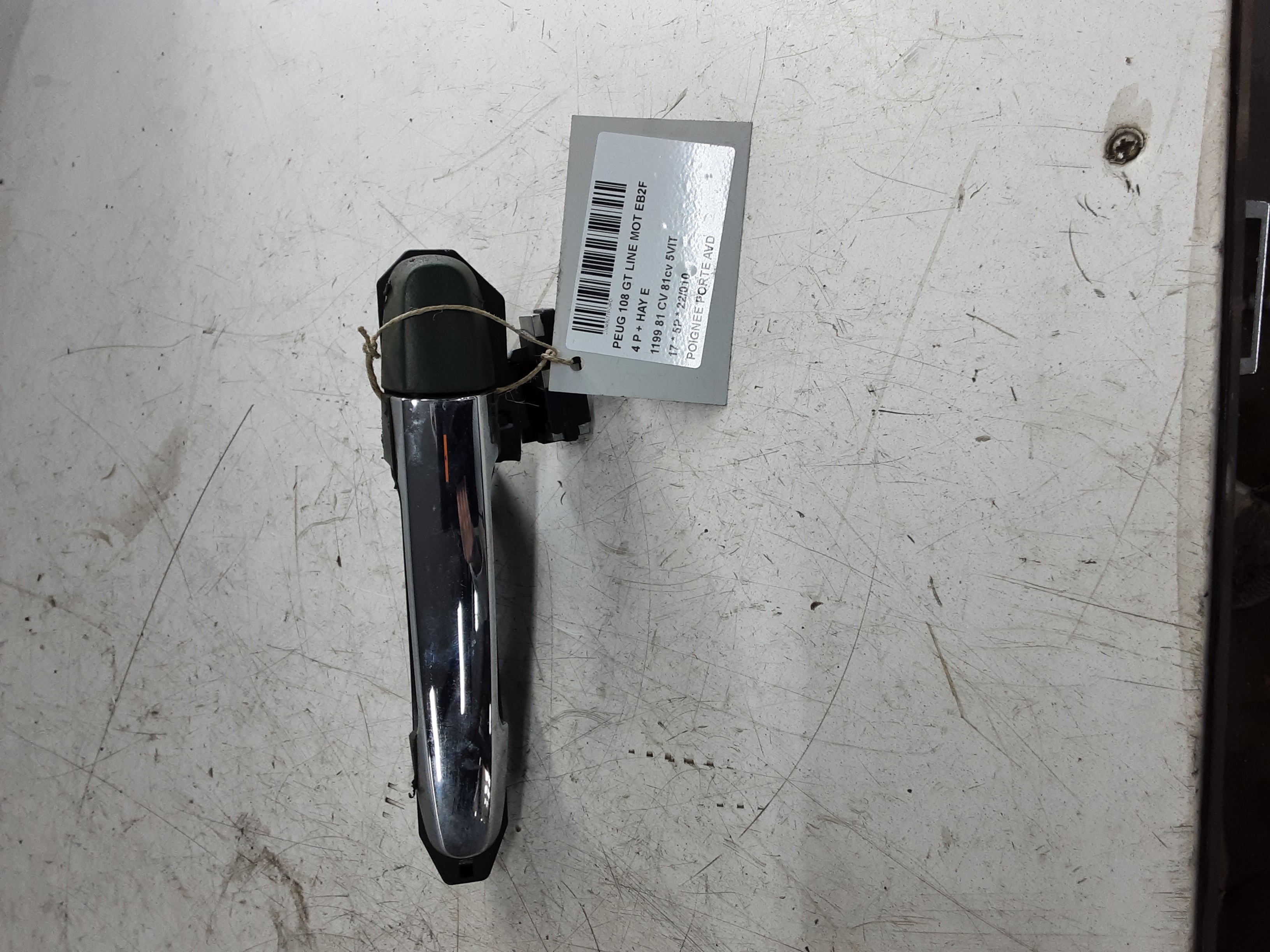 DEURGREEP VOOR RECHTS Peugeot 108 5/14+