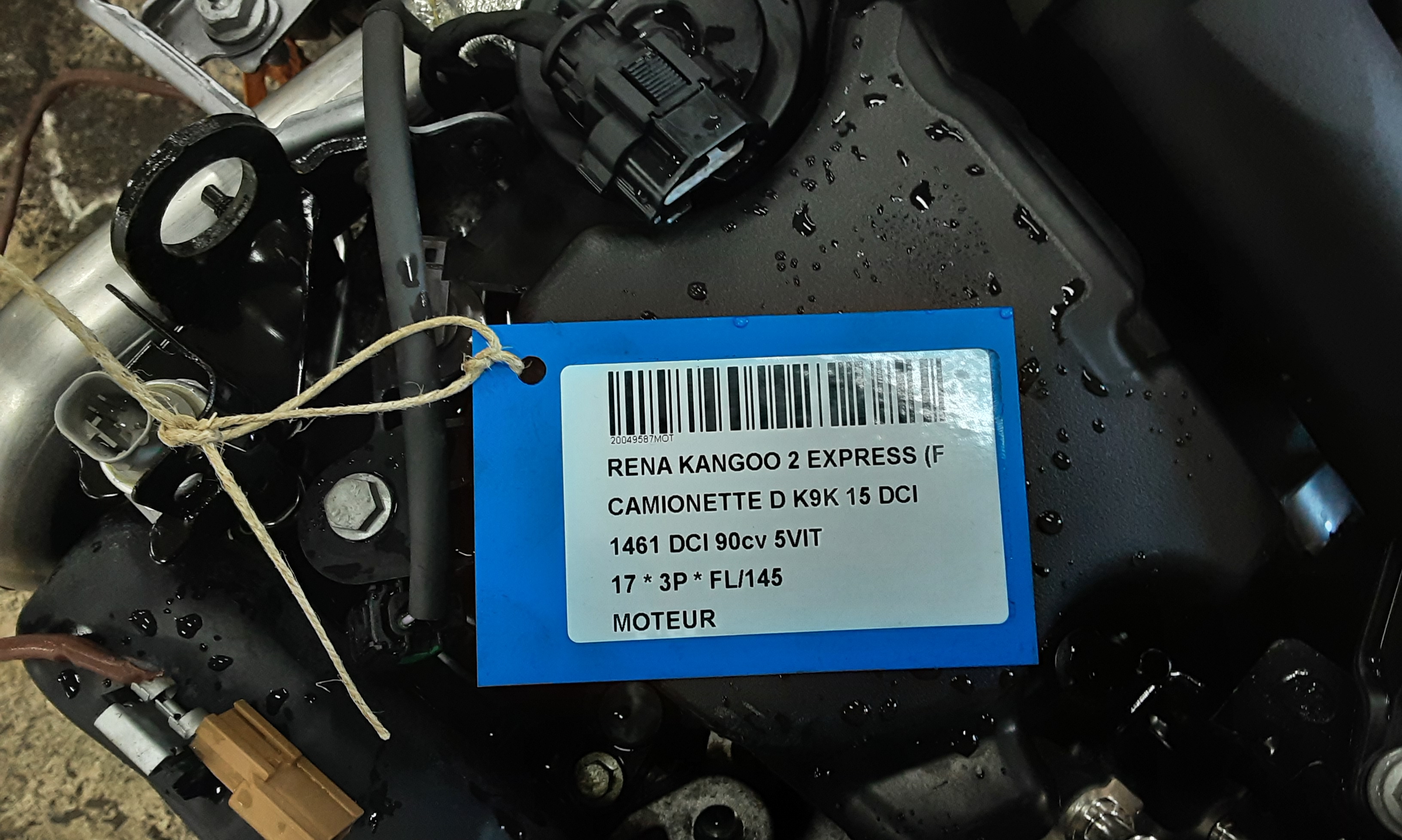 MOTEUR Renault KANGOO 6/13- 7/21