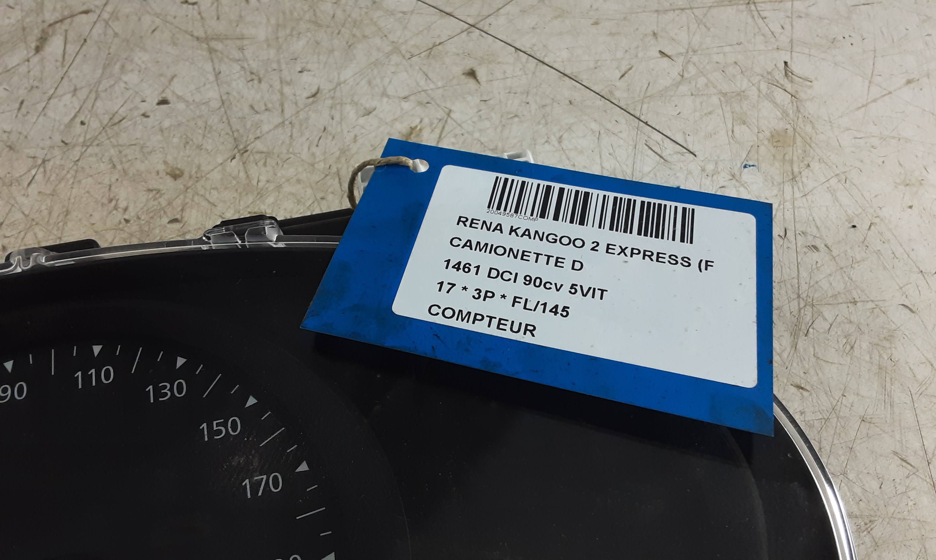 COMPTEUR Renault KANGOO 6/13- 7/21