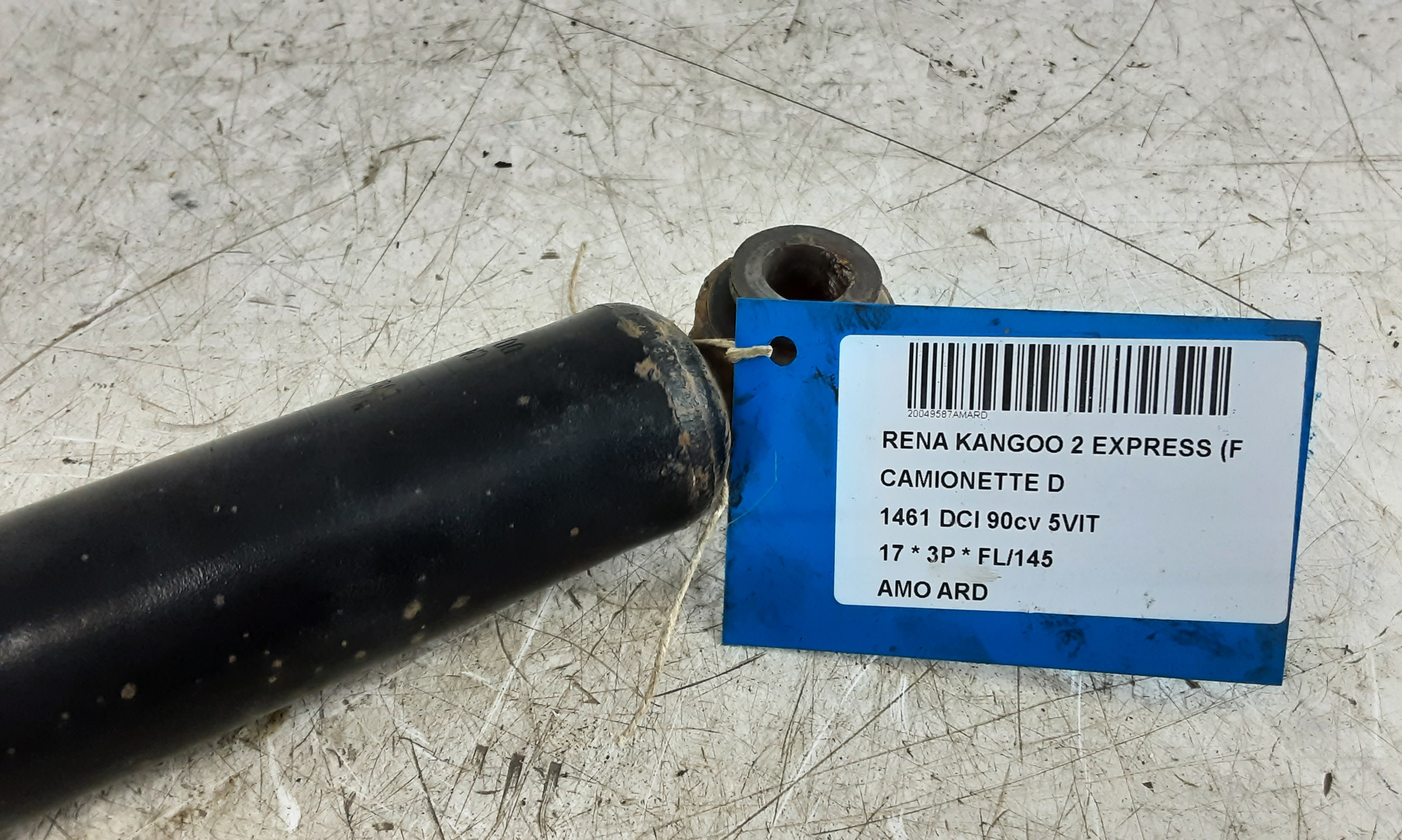 SCHOKBREKER ACHTER RECHTS Renault KANGOO 6/13- 7/21