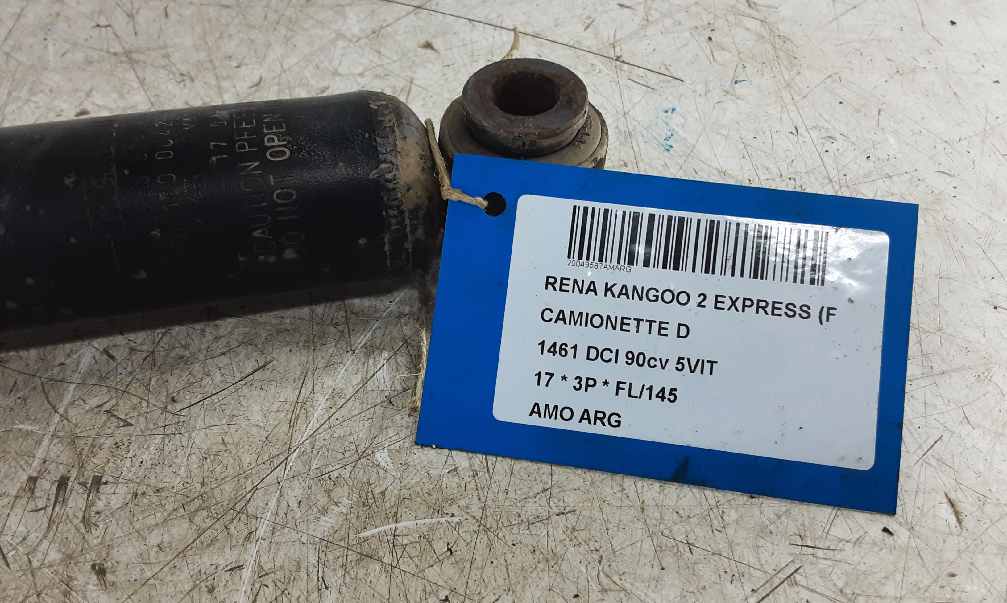 AMORTISSEUR ARRIERE GAUCHE Renault KANGOO 6/13- 7/21