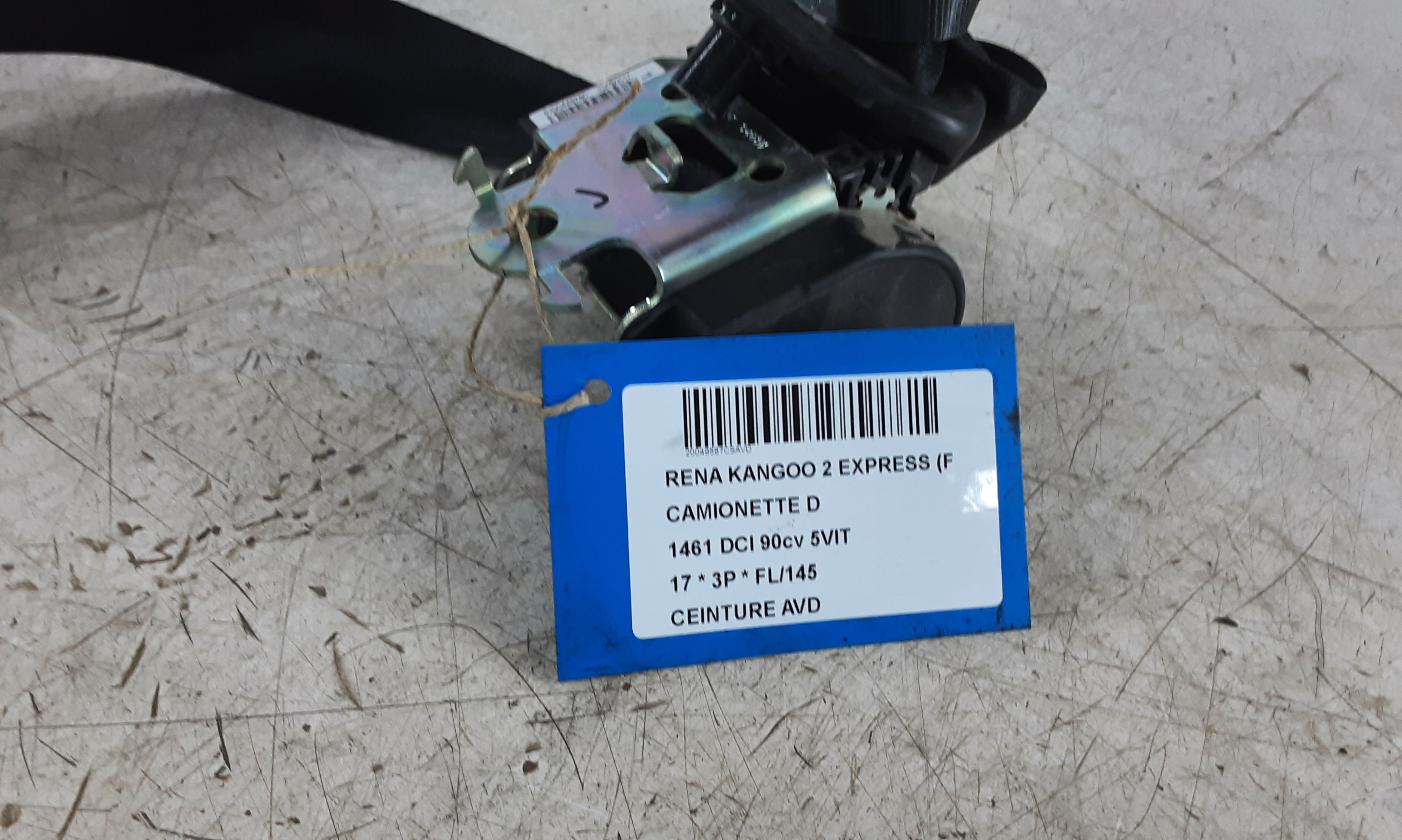 CEINTURE AVANT DROITE Renault KANGOO 6/13- 7/21