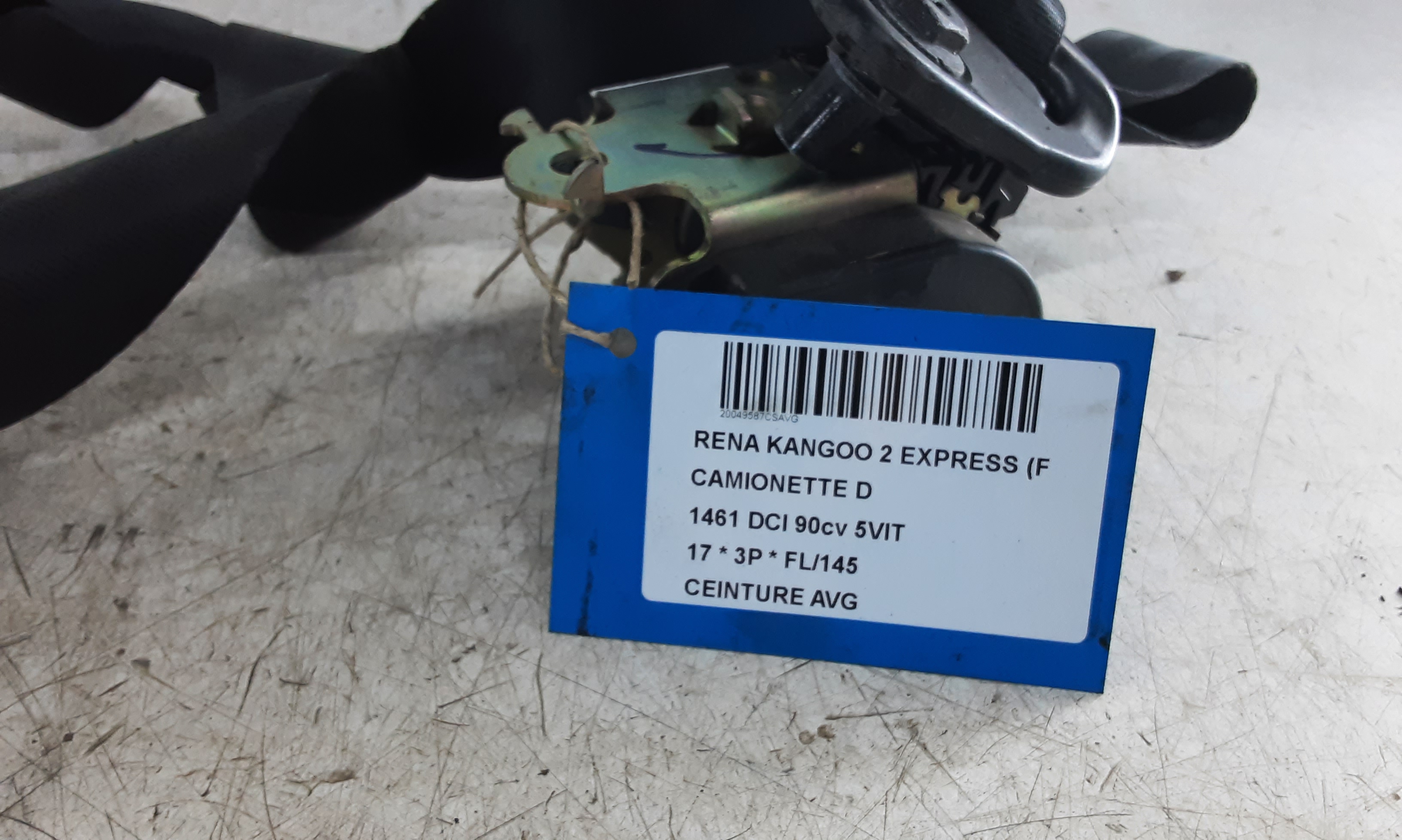 CEINTURE AVANT GAUCHE Renault KANGOO 6/13- 7/21