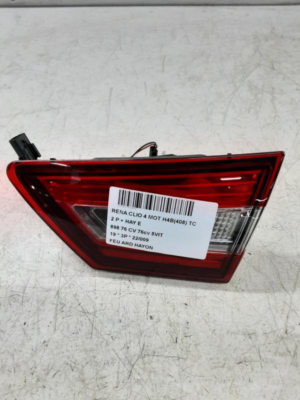FEU ARRIERE DROIT DE HAYON Renault CLIO IV 7/16 - 20 FaceLift