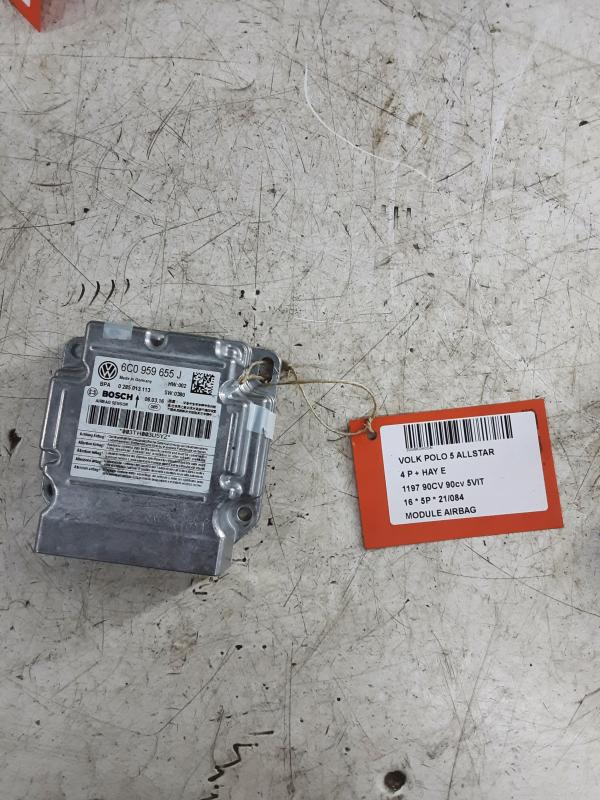 MODULE D'AIRBAG Vw POLO (6R) FaceLift 5/14 - 17