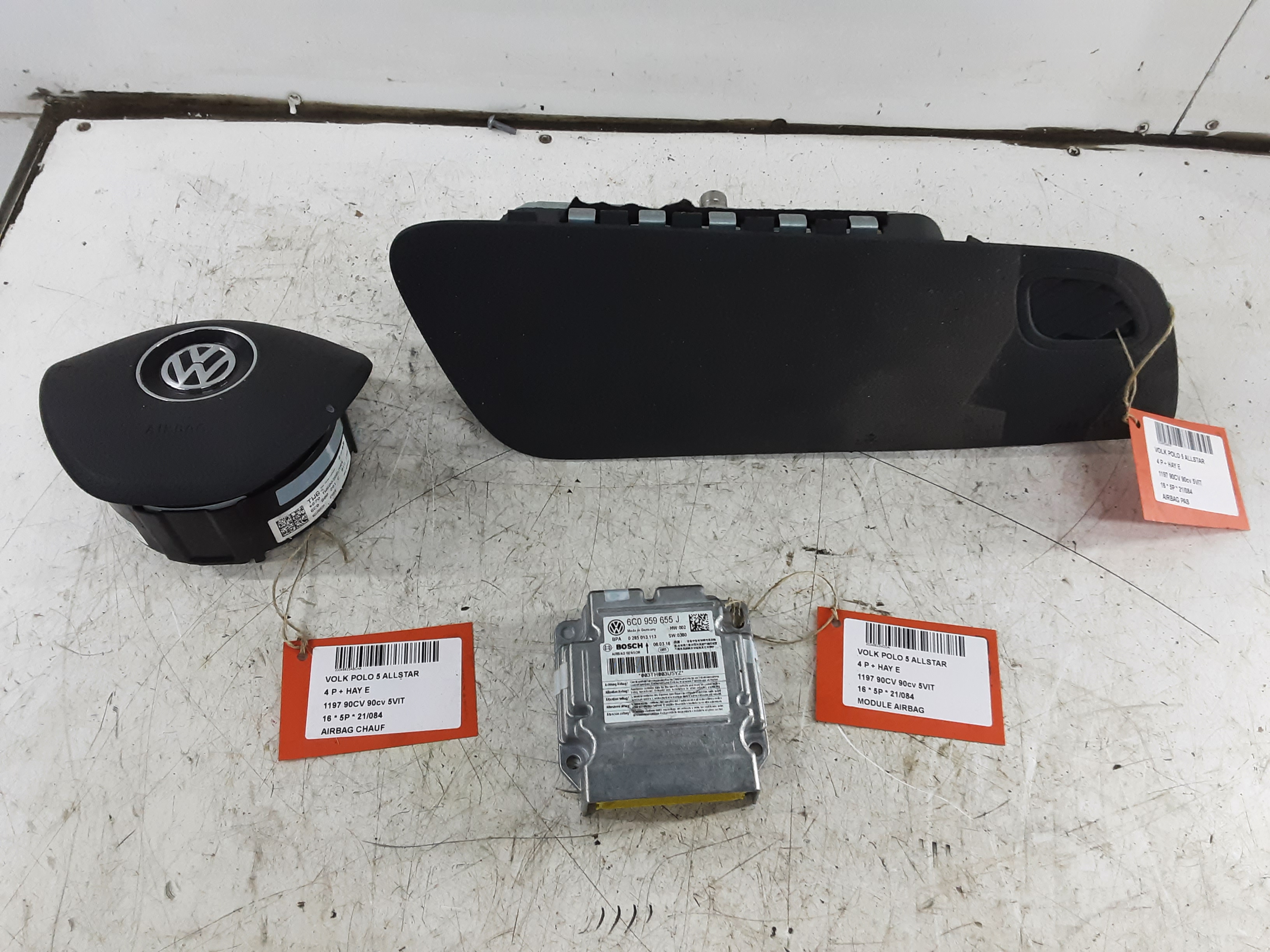KIT AIRBAG Vw Polo