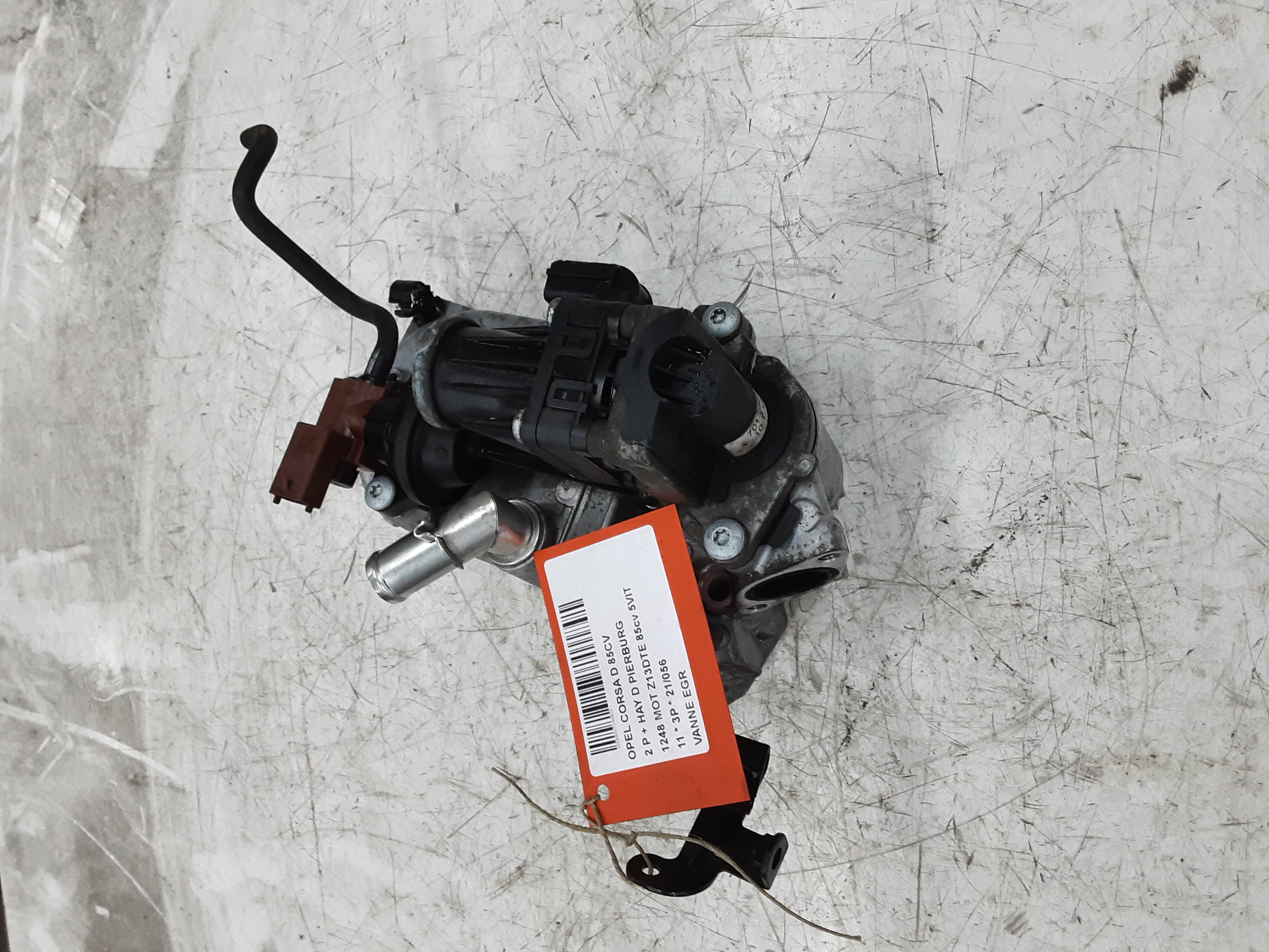 EGR KLEP Opel CORSA D 01/11 - 15