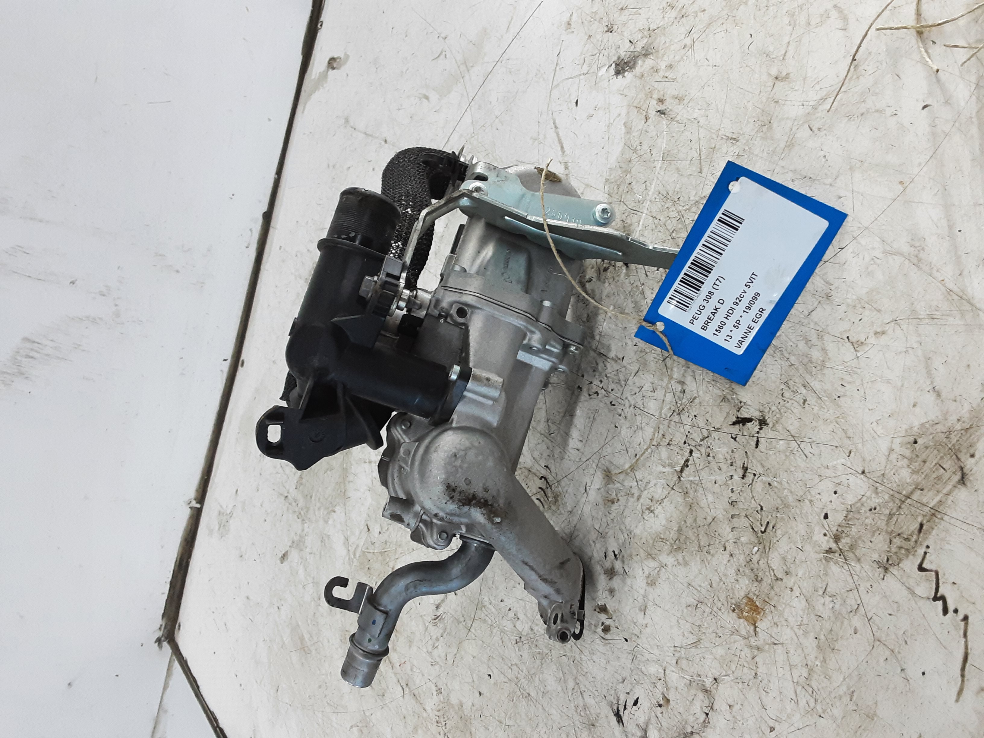 EGR KLEP Peugeot 308 (1) 9/07 - 14