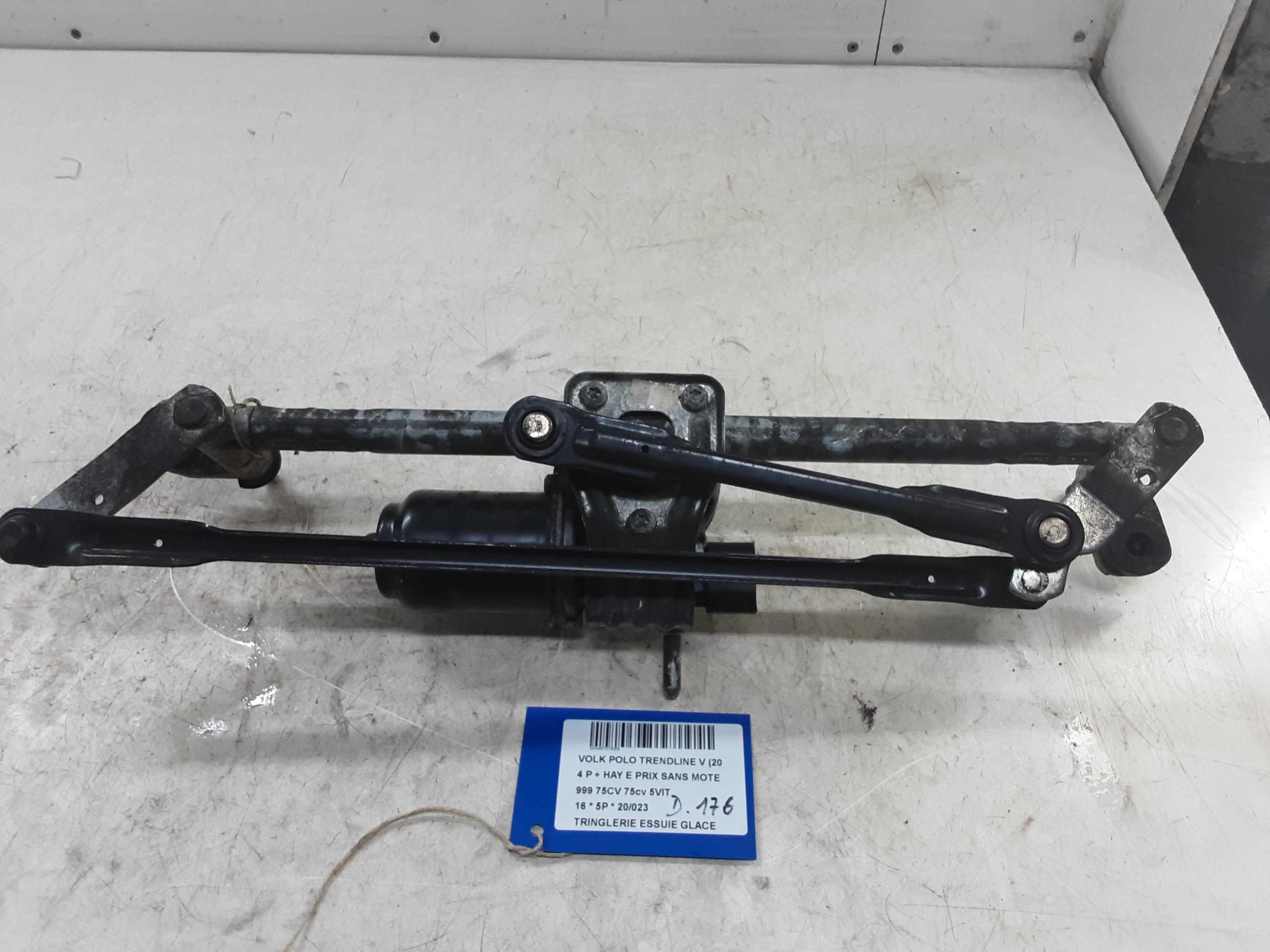 RUITENWISSER MECHANISME Vw POLO (6R) FaceLift 5/14 - 17 RUITENWISSER MECHANISME Vw POLO (6R) FaceLift 5/14 - 17