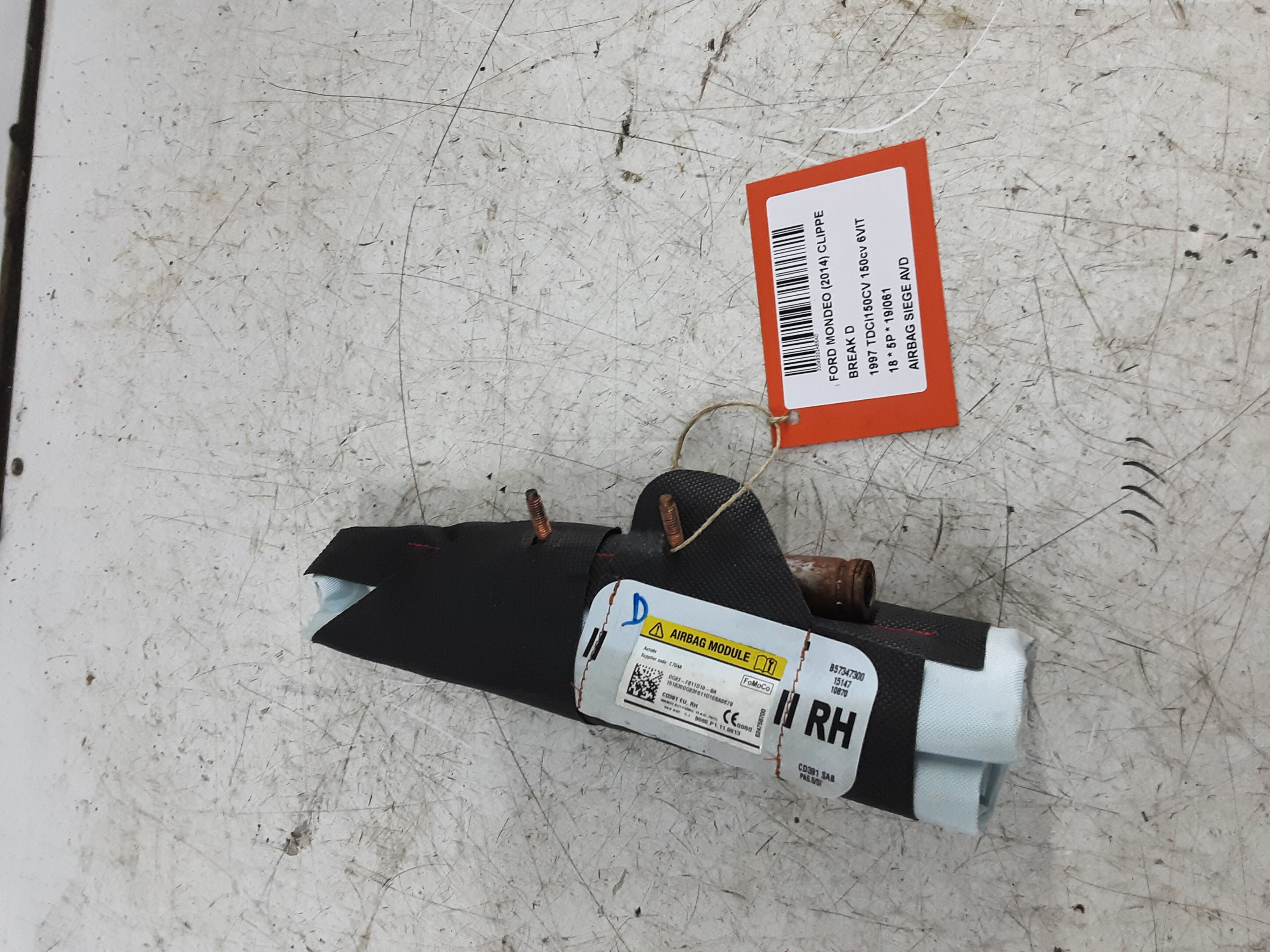 AIRBAG STOEL RECHTS VOOR Ford MONDEO 11/14+