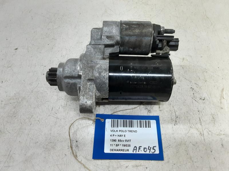 ANLASSER Vw POLO (6R) 6/09 - 4/14