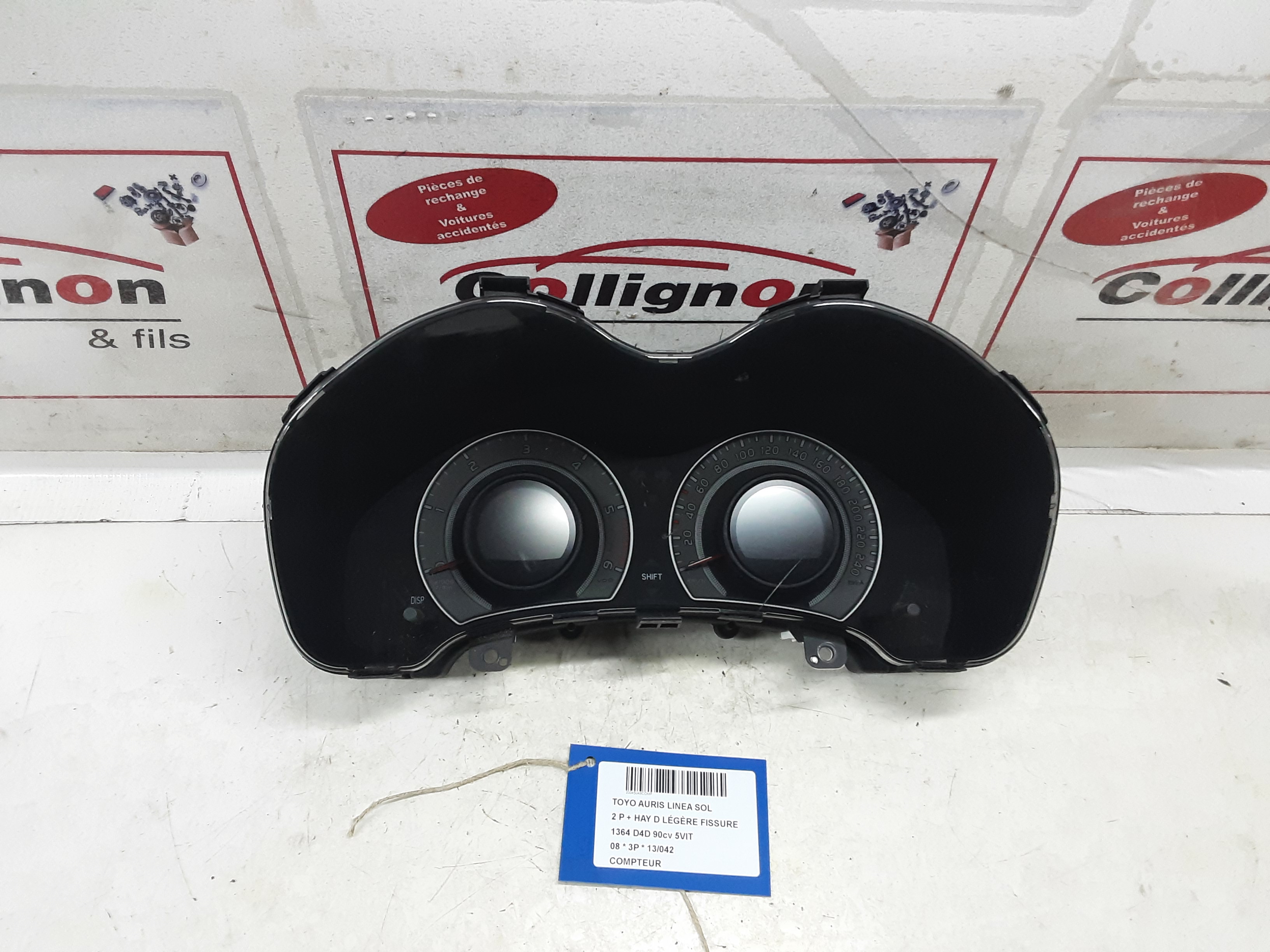 COMPTEUR Toyota AURIS 07 - 09