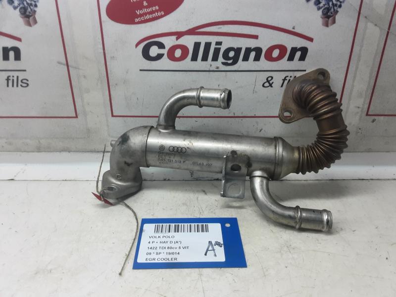 EGR KOELER Vw POLO (9N3) 5/05 - 5/09