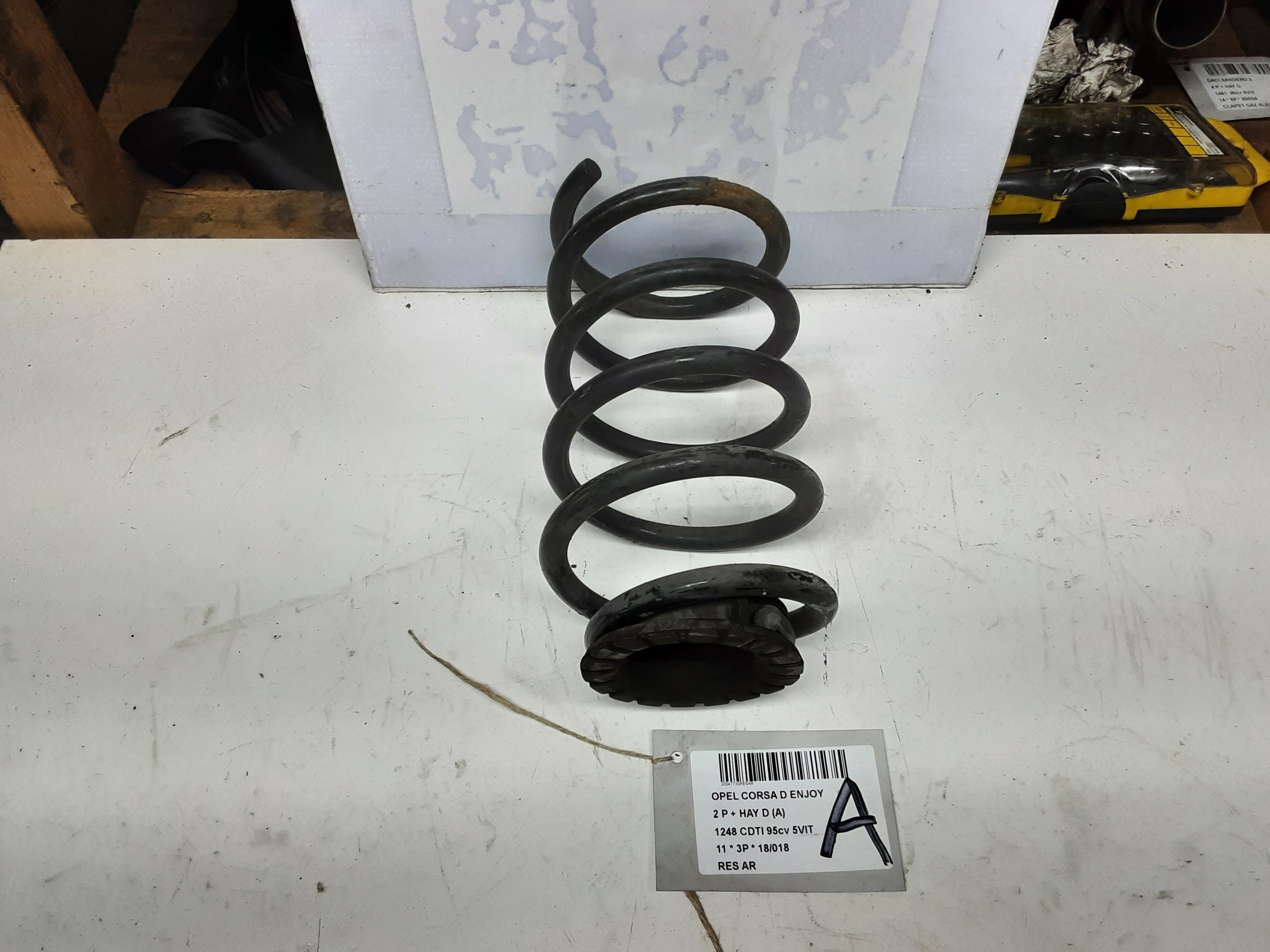 RESSORT ARRIERE Opel CORSA D 01/11 - 15