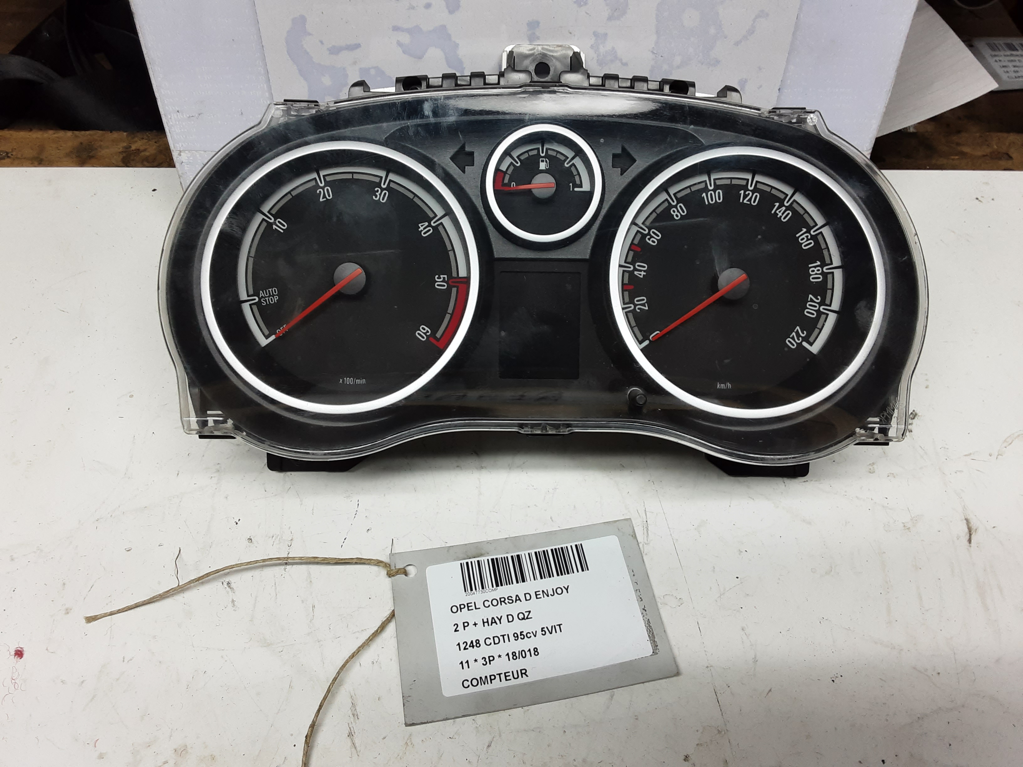 COMPTEUR Opel CORSA D 01/11 - 15