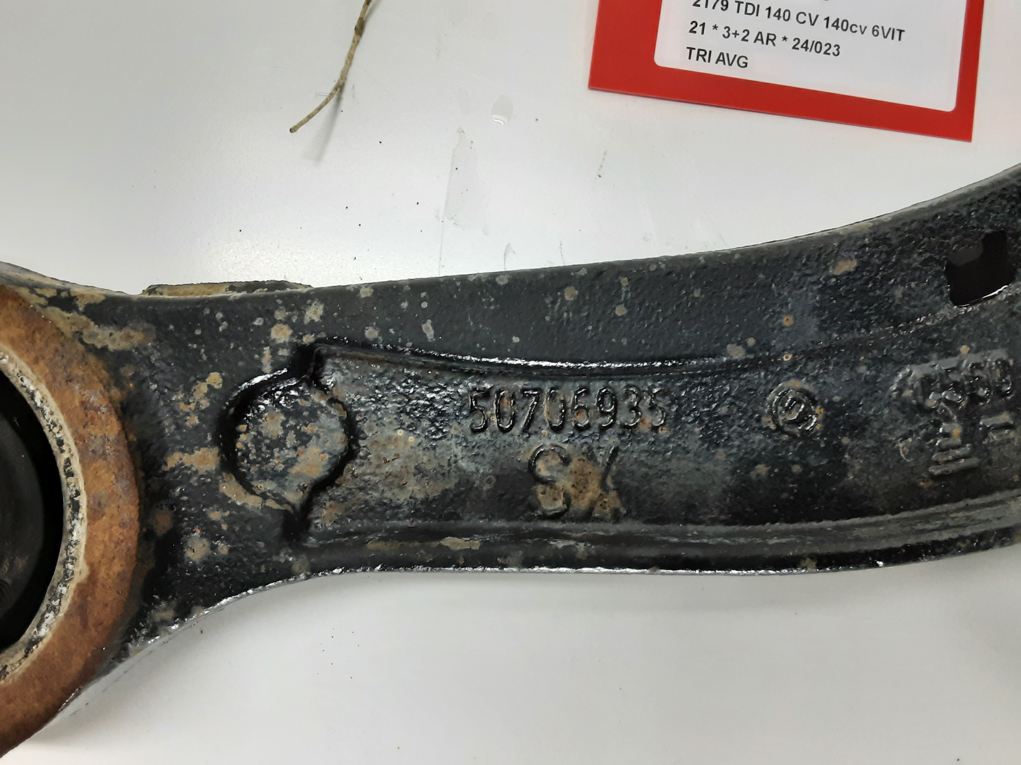 DRAAGARM VOOR LINKS Peugeot BOXER 14+