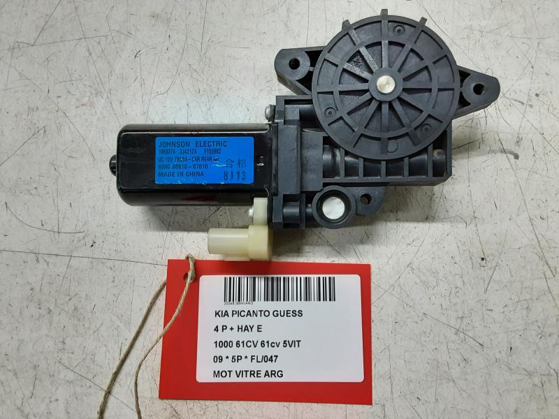 MOTOR RUITMECHANISME ACHTER LINKS Kia PICANTO (1) FaceLift 11/07 - 05/11