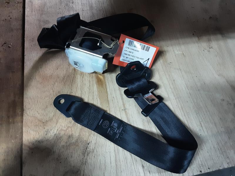 REAR SEATBELT RIGHT Citroen C4 PICASSO 02/07 - 13