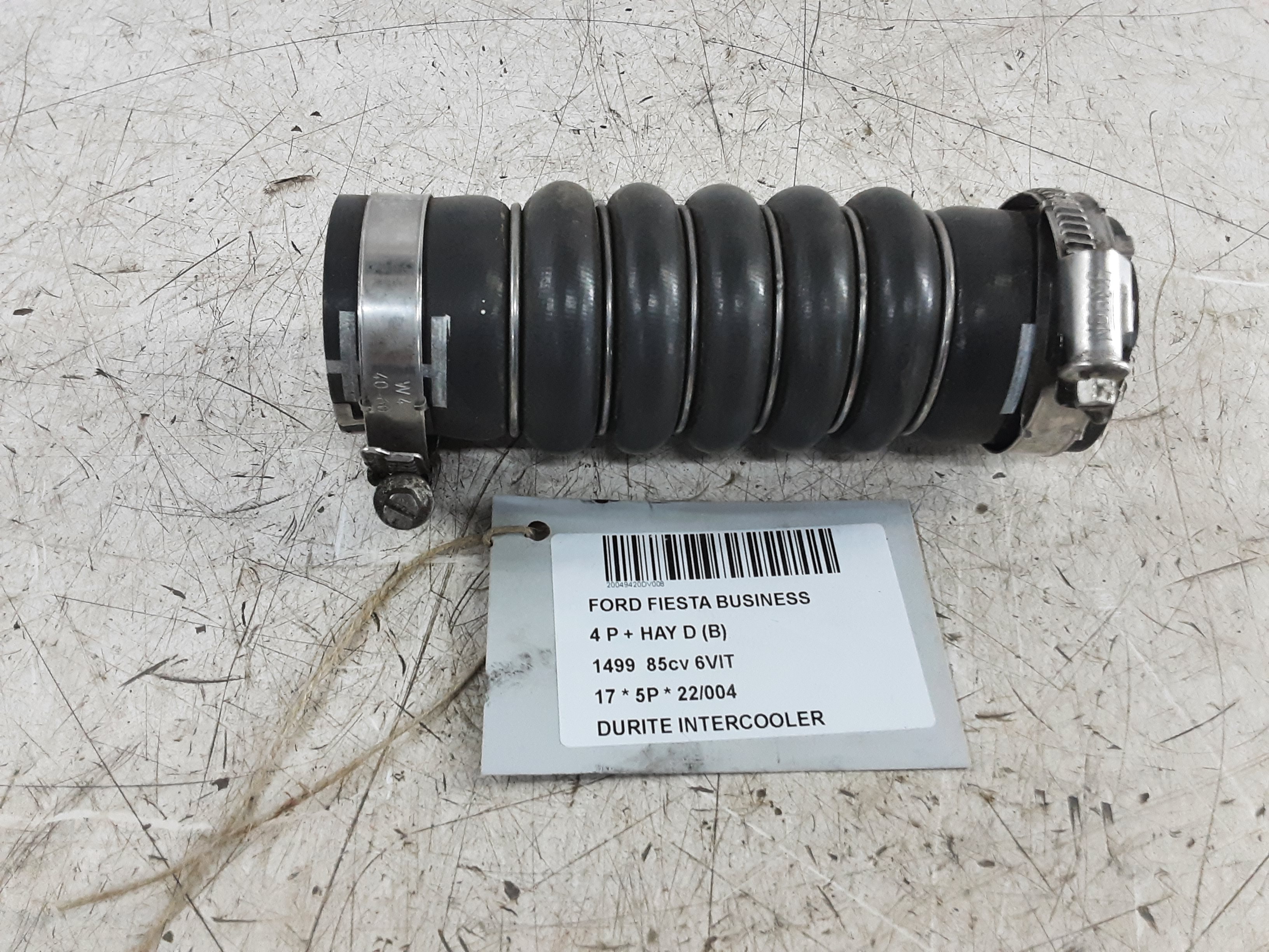 INTERCOOLER SLANG Ford FIESTA 5/17+