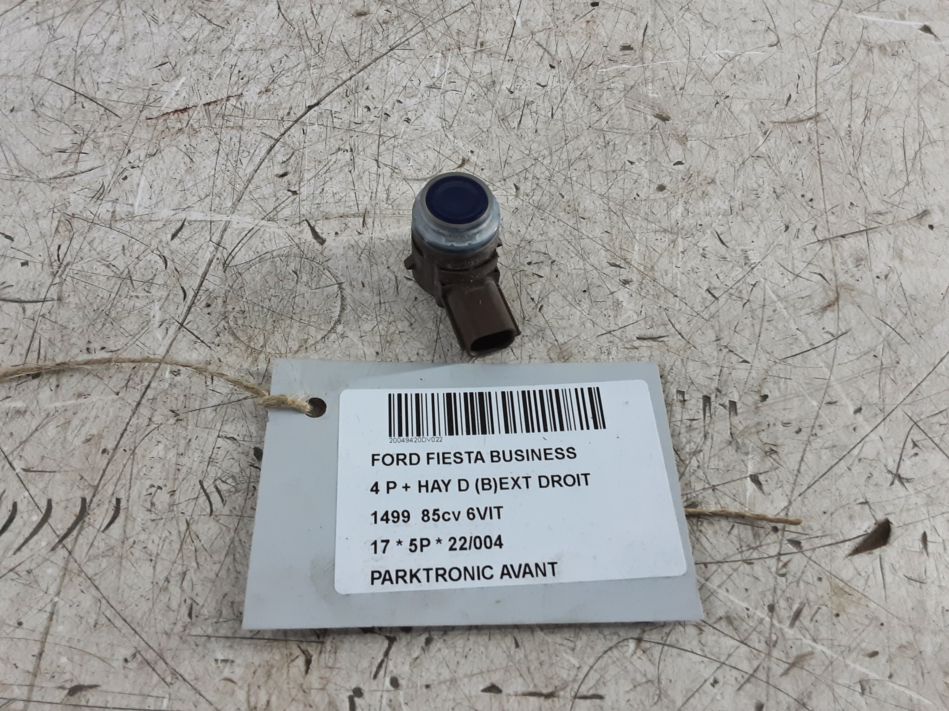 PARKTRONIC AVANT Ford FIESTA 5/17+