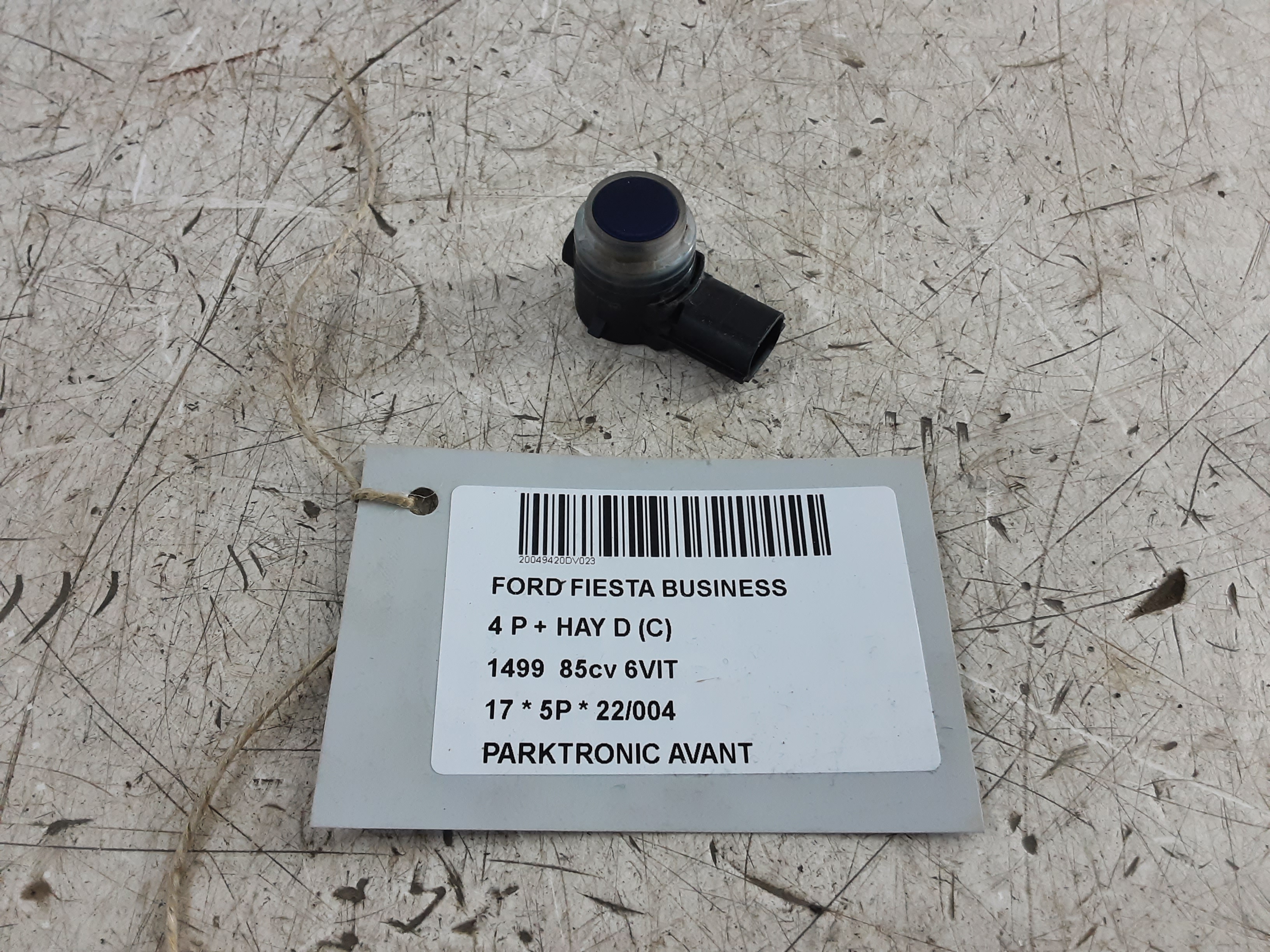 PARKTRONIC AVANT Ford FIESTA 5/17+