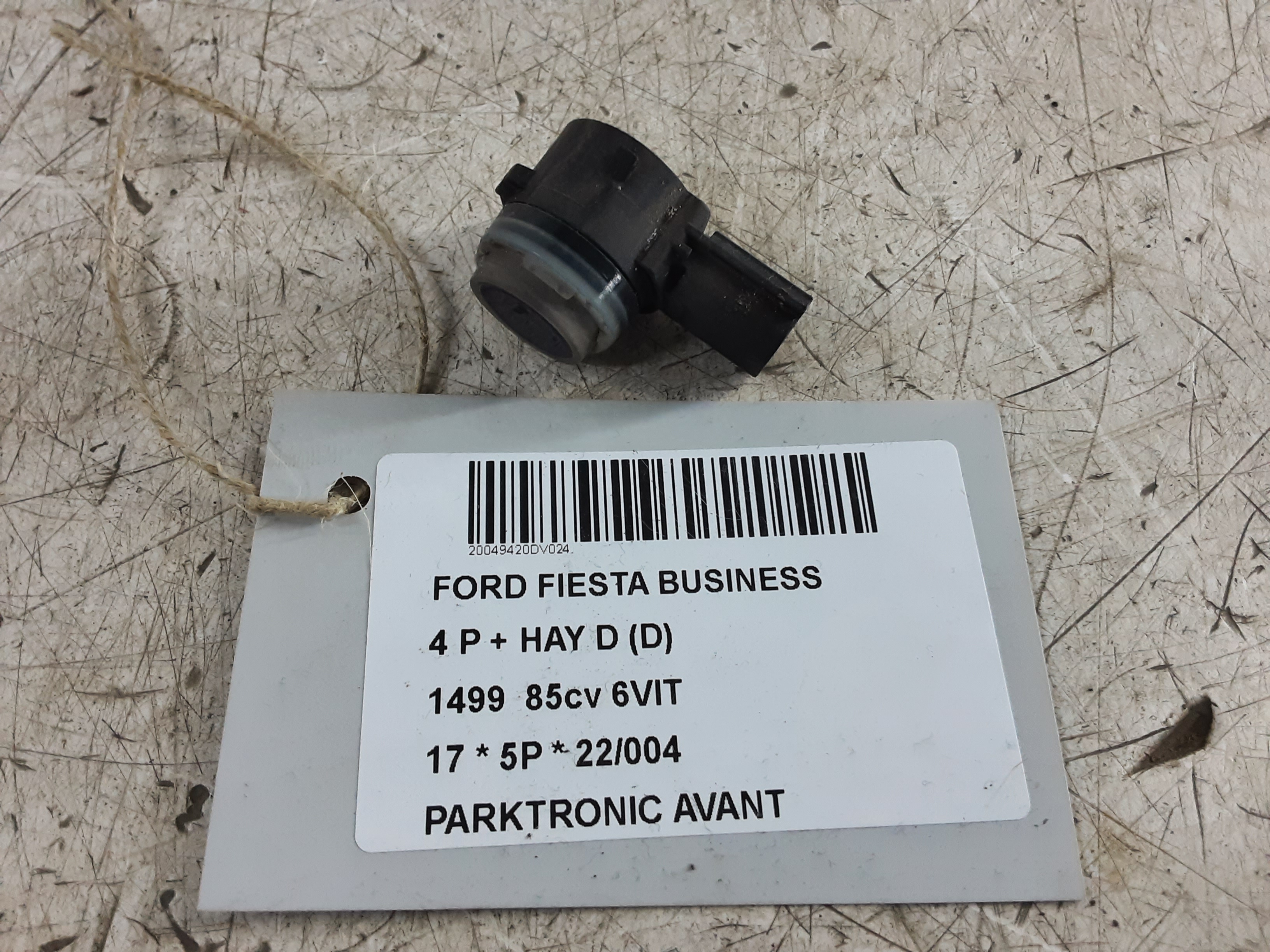 PARKTRONIC AVANT Ford FIESTA 5/17+