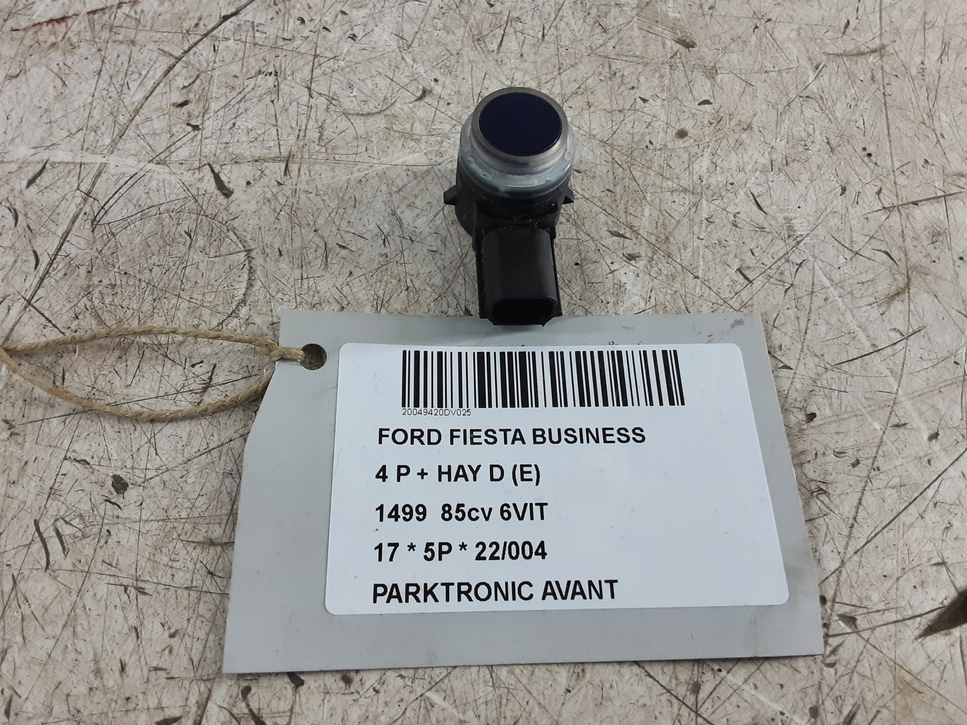 PARKTRONIC AVANT Ford FIESTA 5/17+