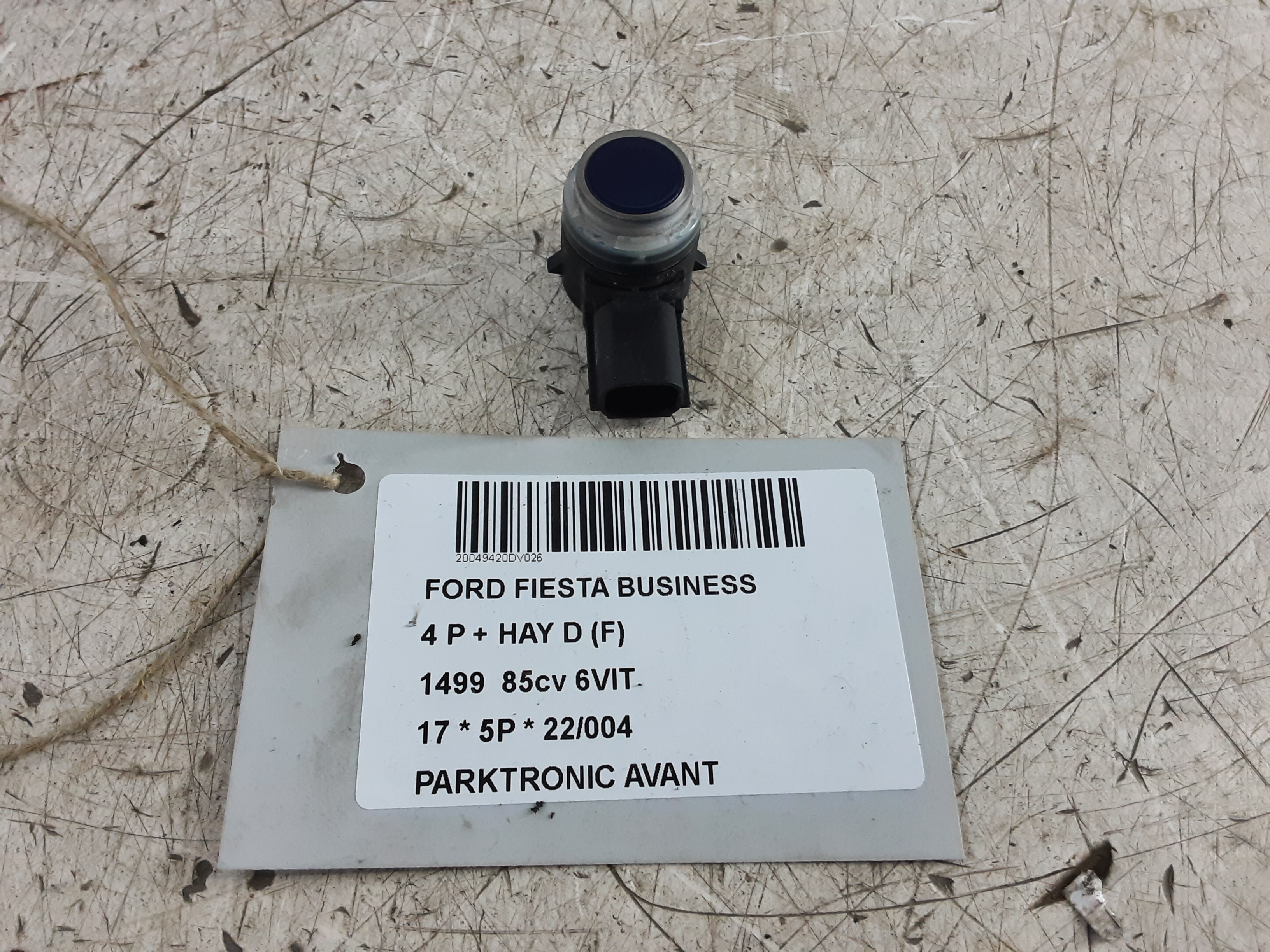 PARKTRONIC AVANT Ford FIESTA 5/17+