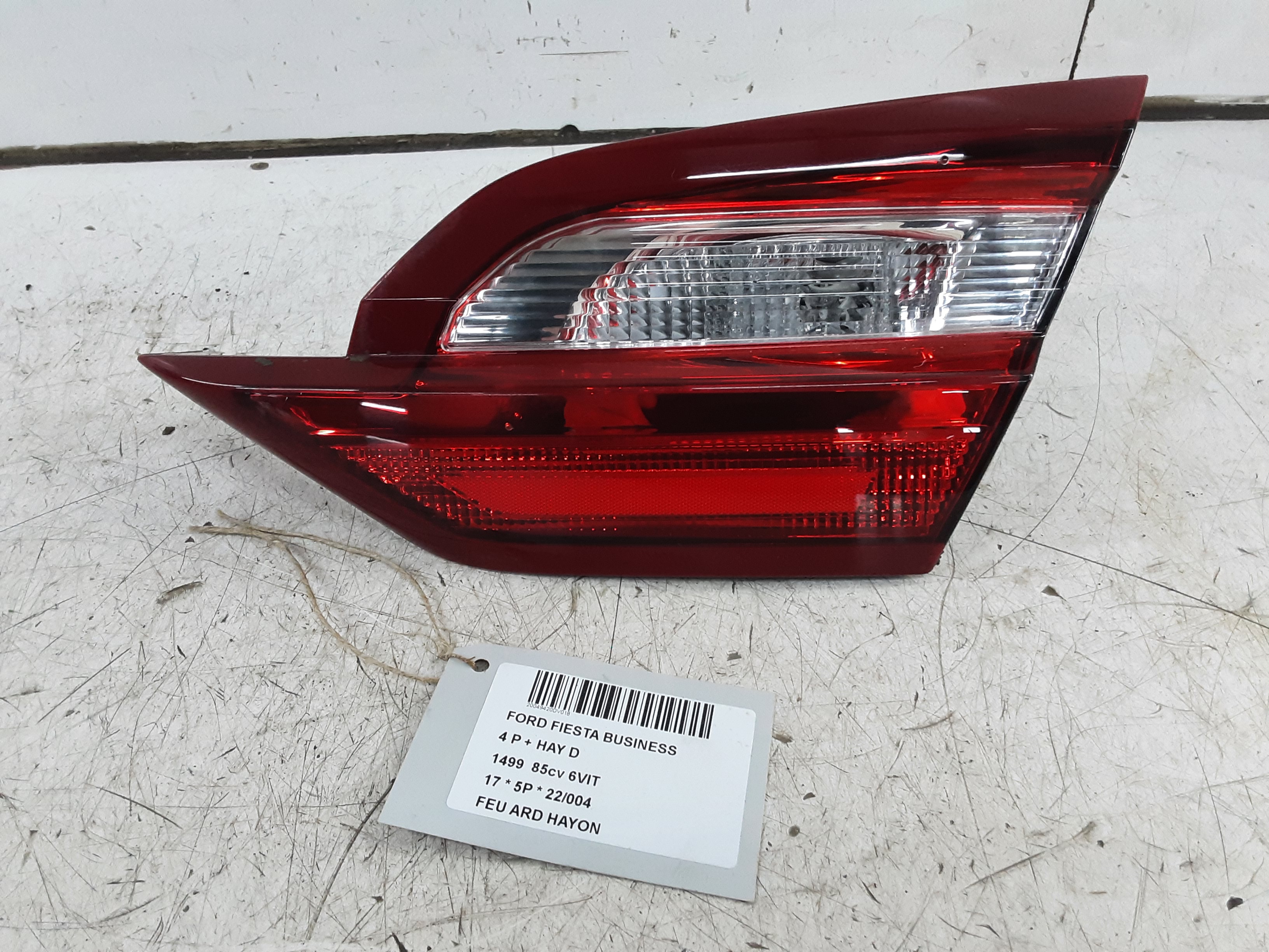LICHT ACHTERKLEP RECHTS Ford FIESTA 5/17+