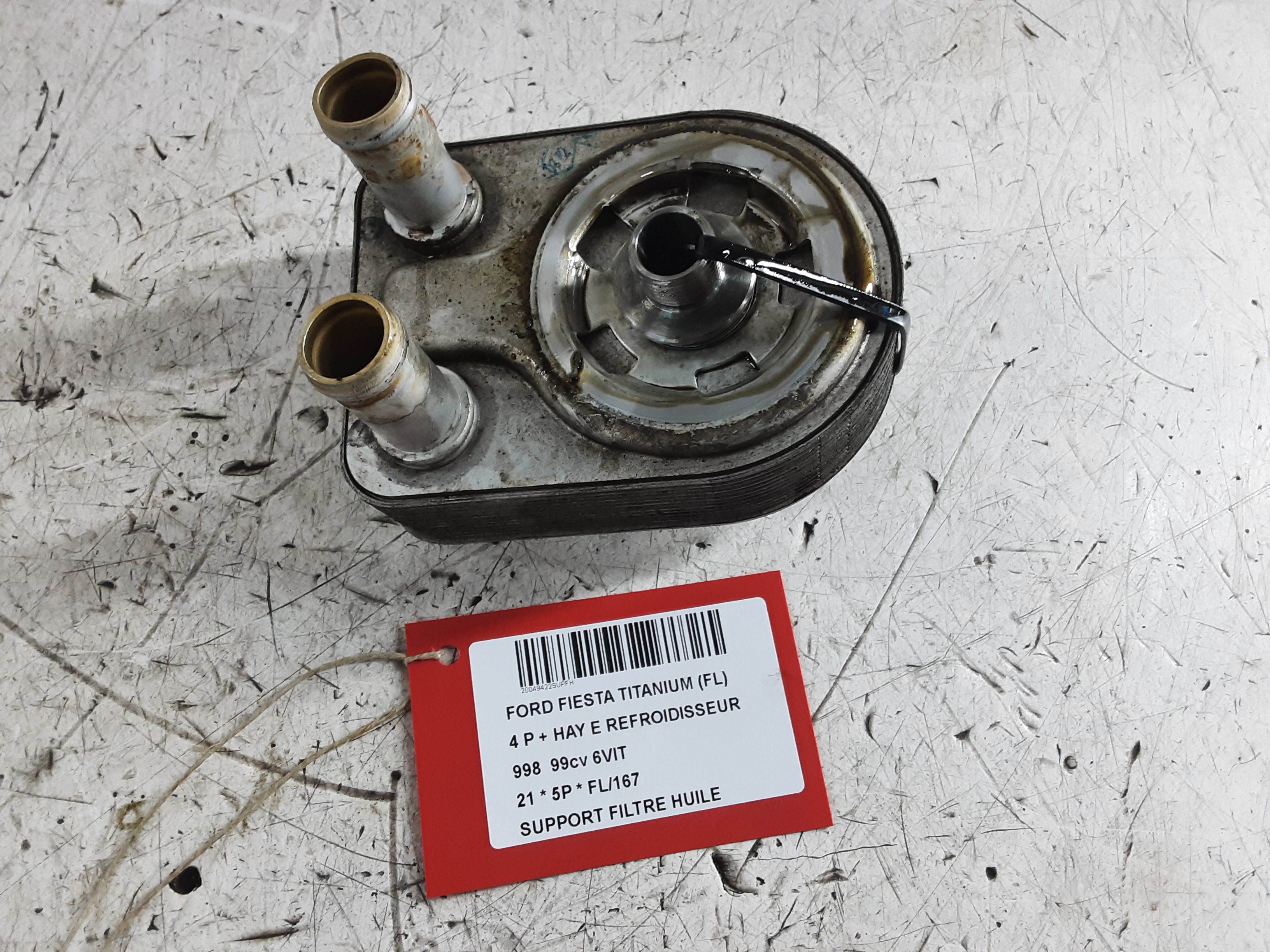 OLIEFILTERSTEUN Ford FIESTA 5/17+ OLIEFILTERSTEUN Ford FIESTA 5/17+