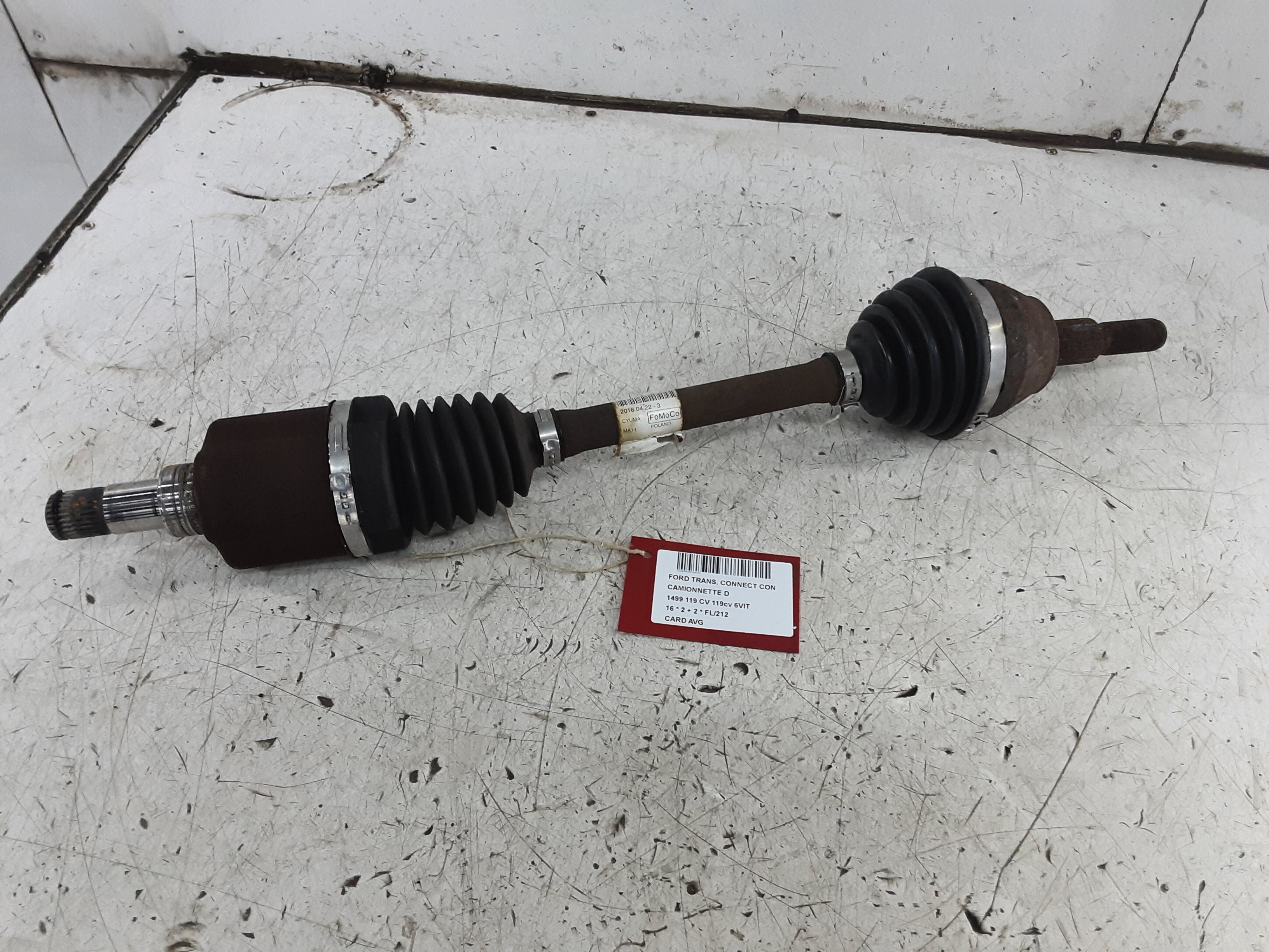 AANDRIJFAS VOOR LINKS Ford TRANS. CONNECT 13 - 18