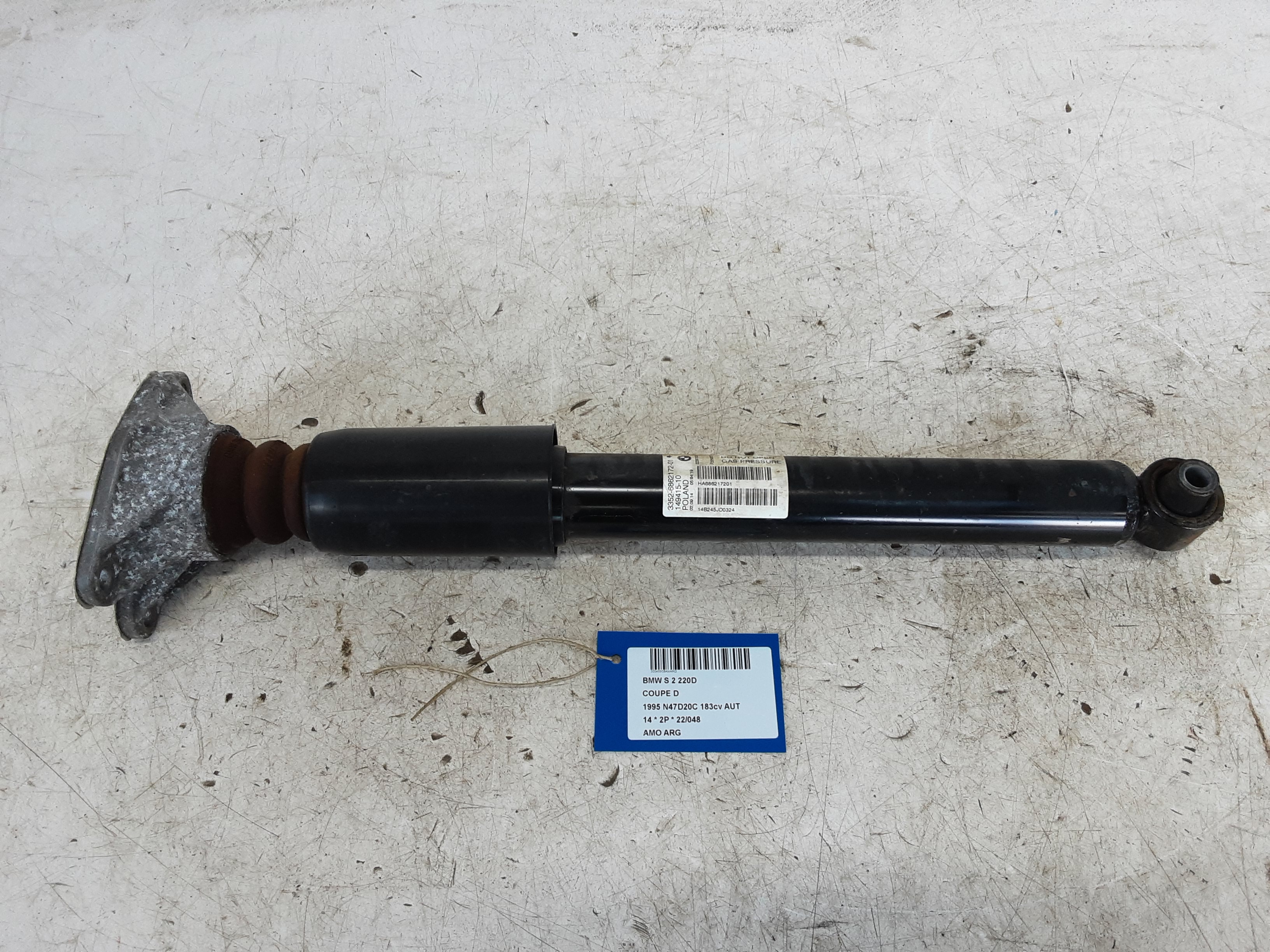 FEDERBEIN HINTER LINKS Bmw 2 F22/3 COUPE 7/13+