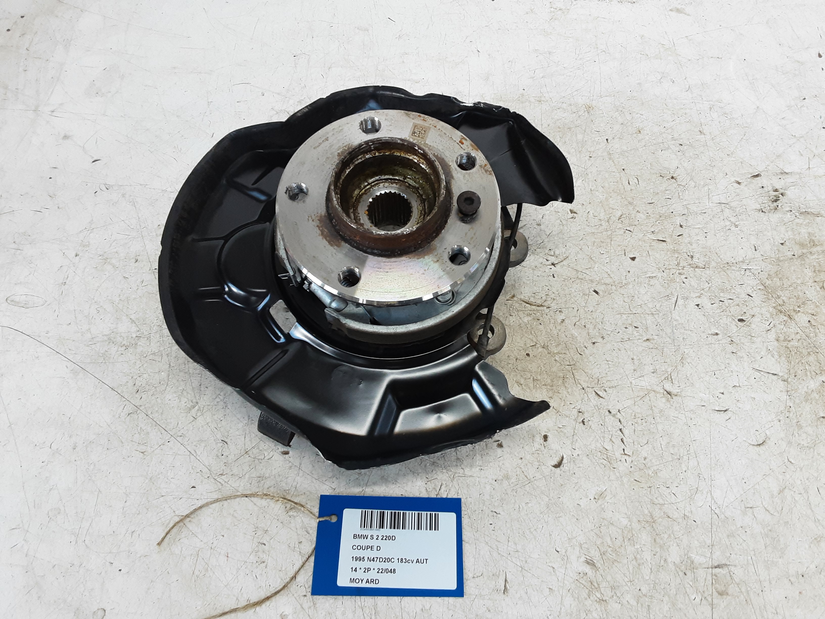 WIELNAAF ACHTER RECHTS Bmw 2 F22/3 COUPE 7/13+