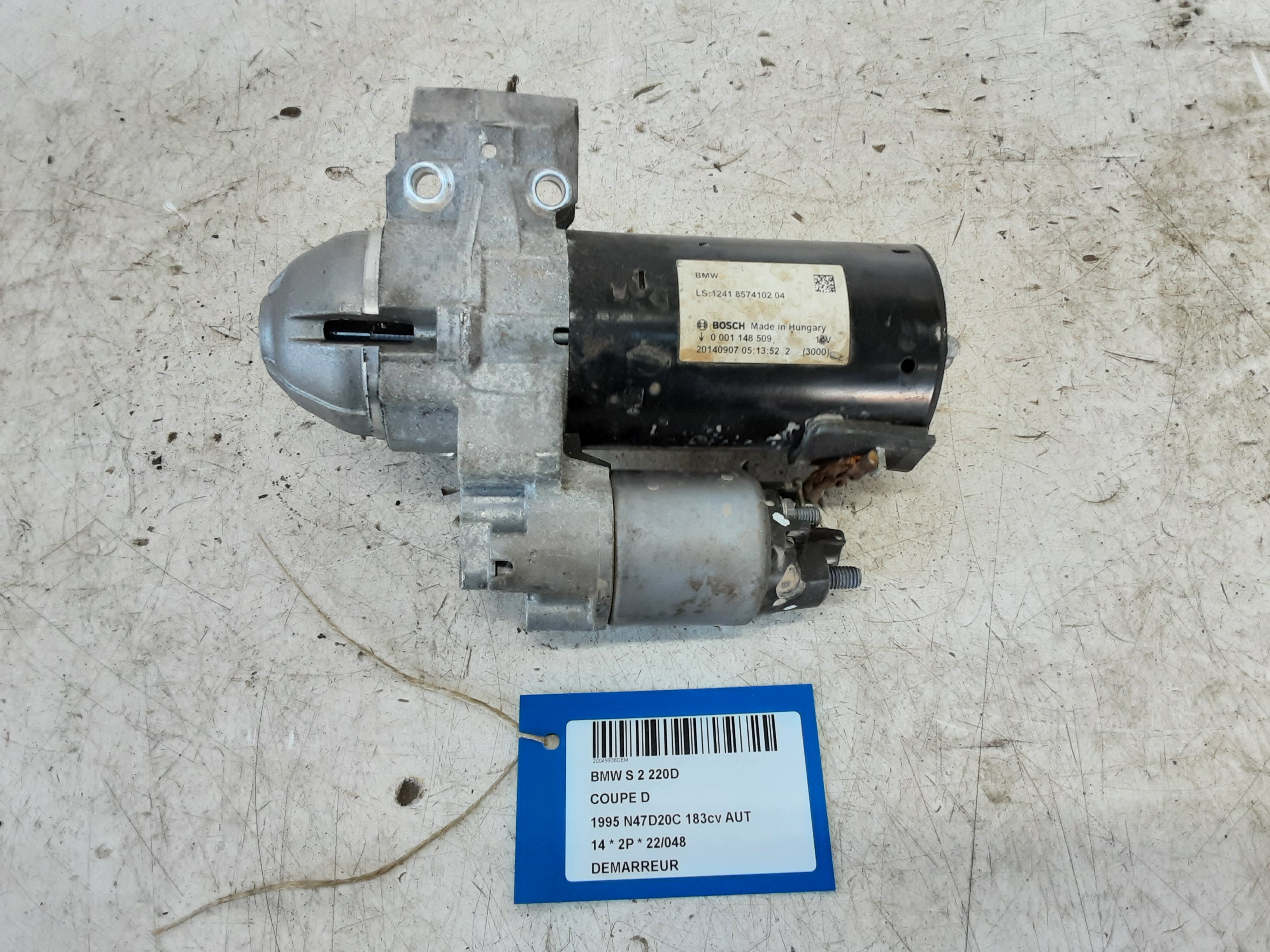STARTMOTOR Bmw 2 F22/3 COUPE 7/13+
