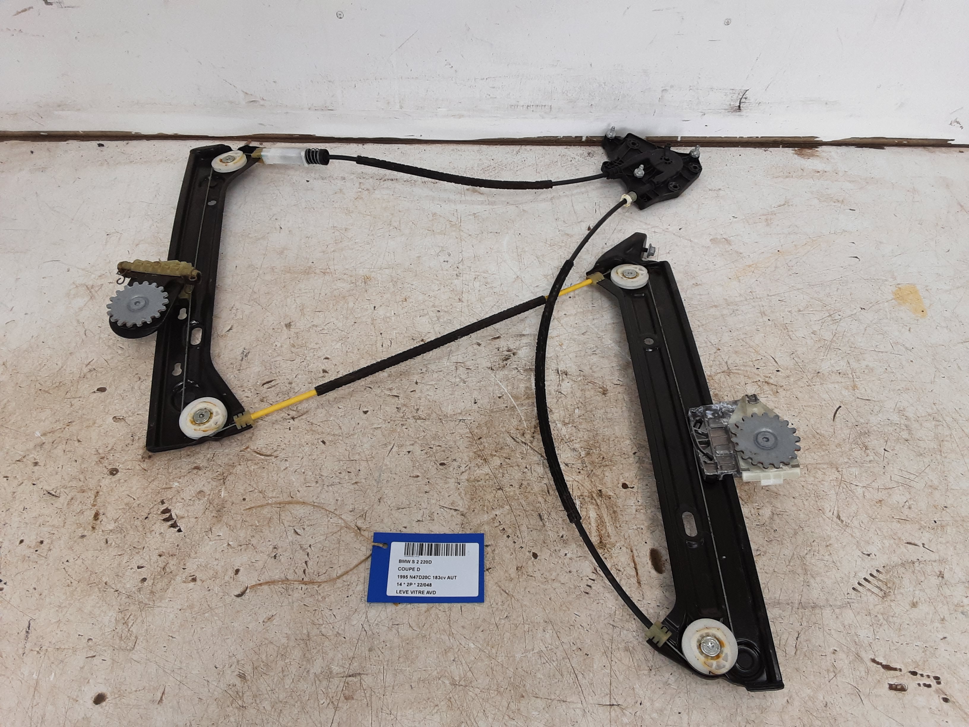 RUITMECHANISME VOOR RECHTS Bmw 2 F22/3 COUPE 7/13+